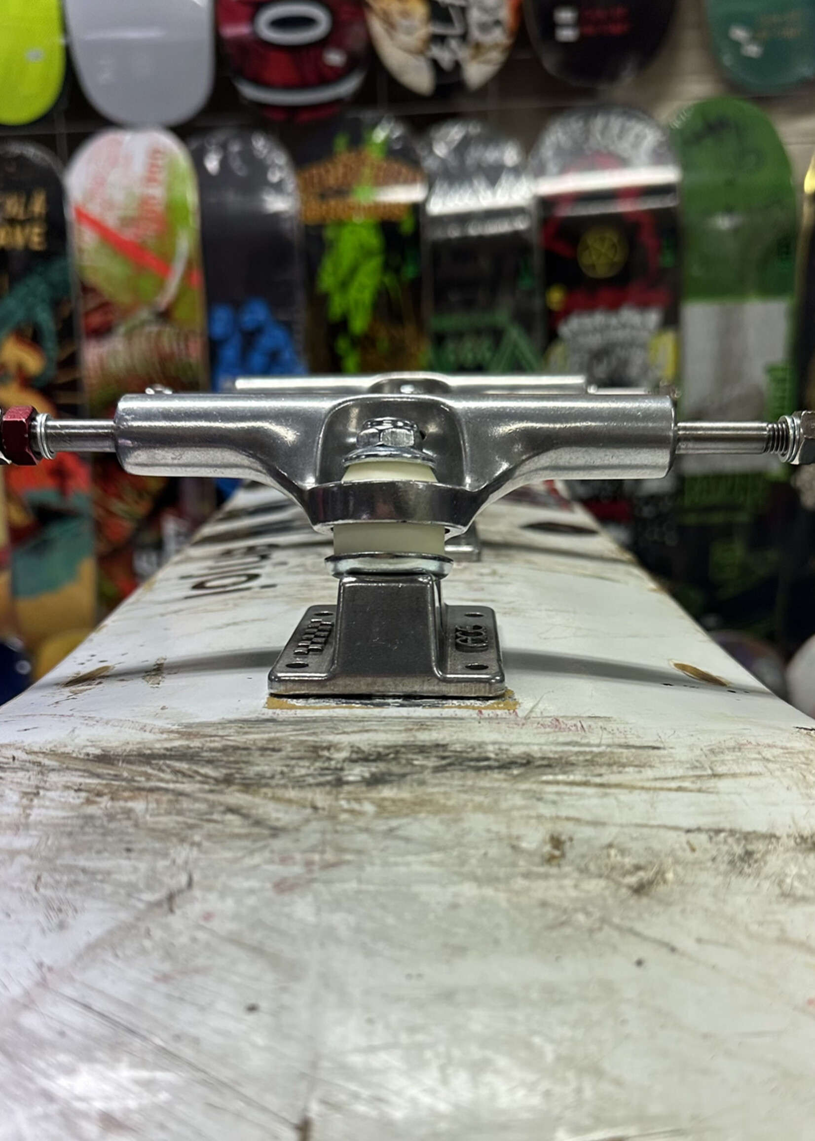 ACE Mfg. ACE Mfg. - AF1 Trucks Raw Polished Pair - 33 - Axle 8.0"
