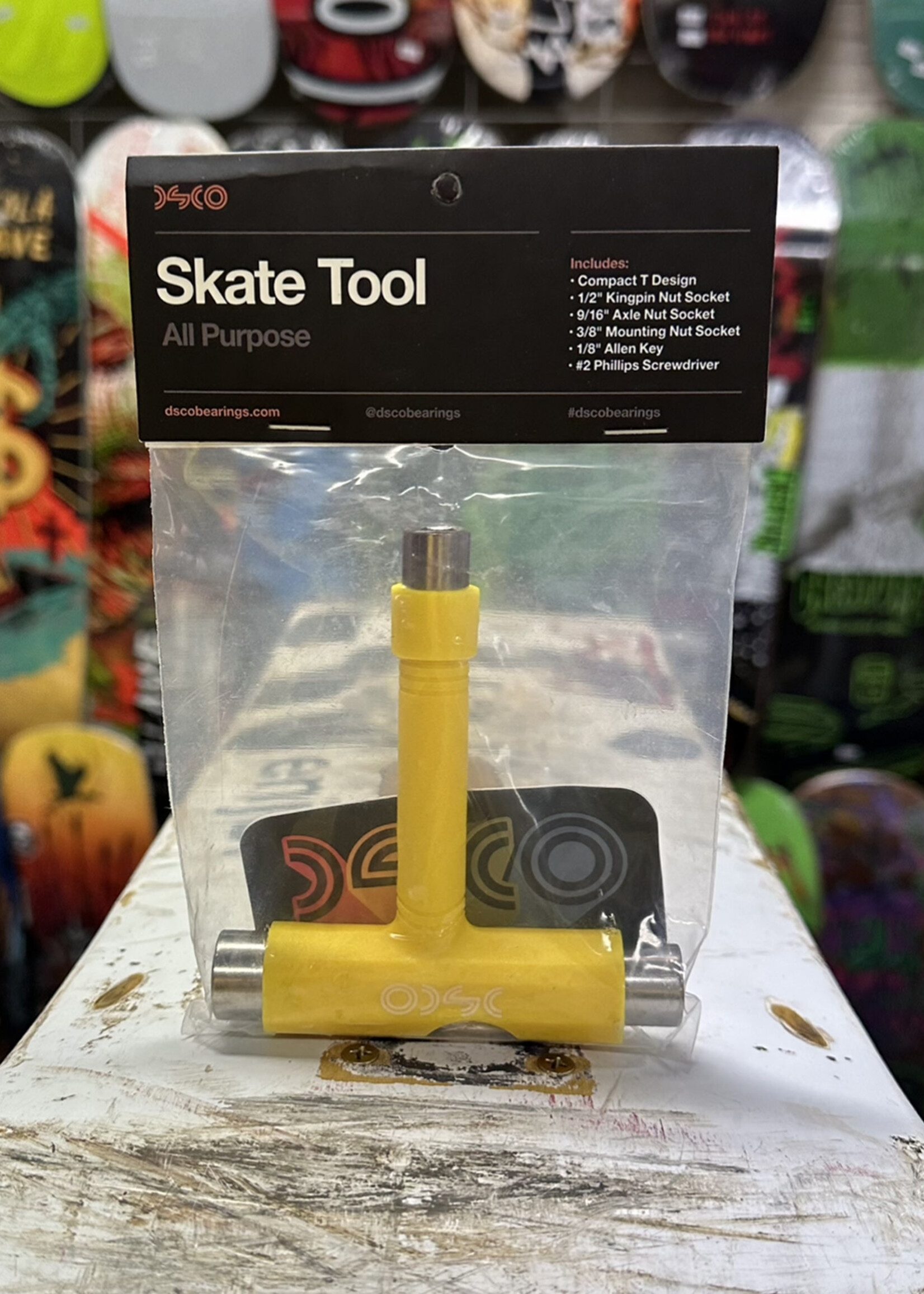 DSCO Bearings DSCO - Skateboard T-Tool -