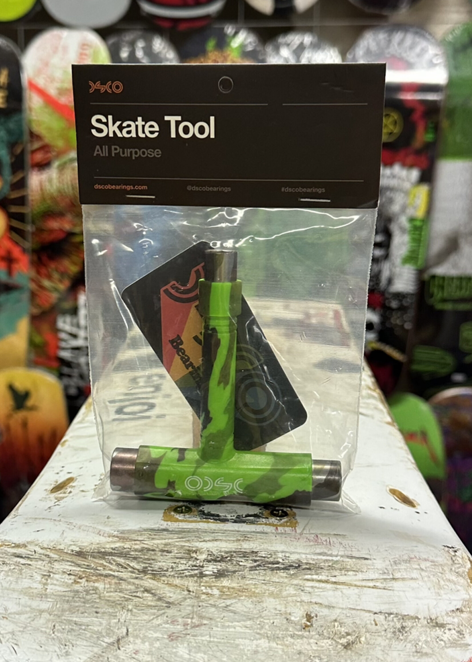 DSCO Bearings DSCO - Skateboard T-Tools Pattern -