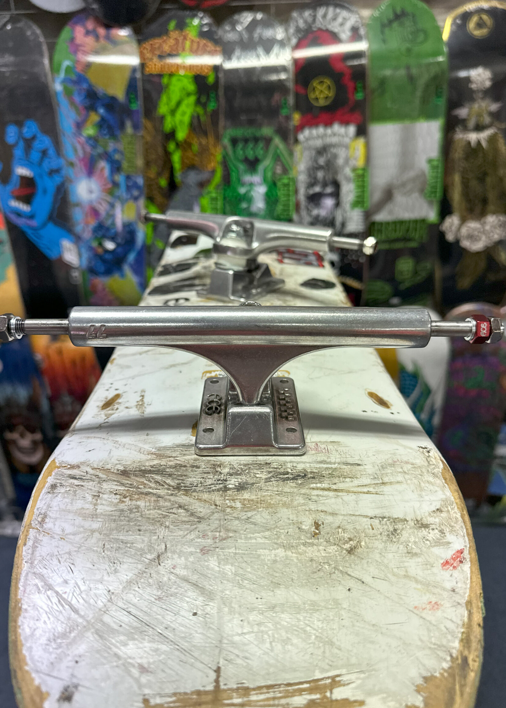 ACE Mfg. ACE Mfg. - AF1 Trucks Raw Polished Pair - 77 - Axle 9.5"