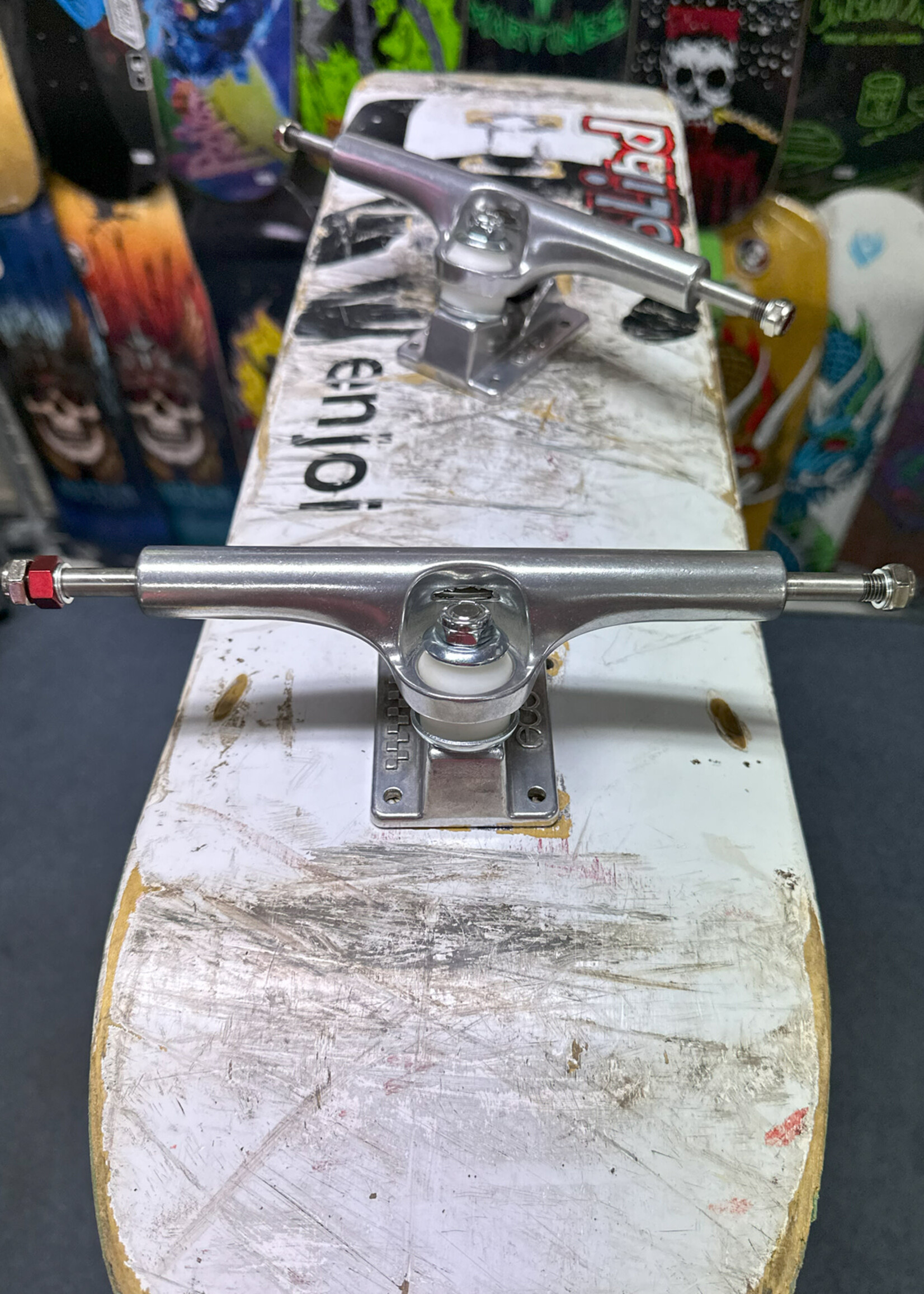 ACE Mfg. ACE Mfg. - AF1 Trucks Raw Polished Pair - 77 - Axle 9.5"