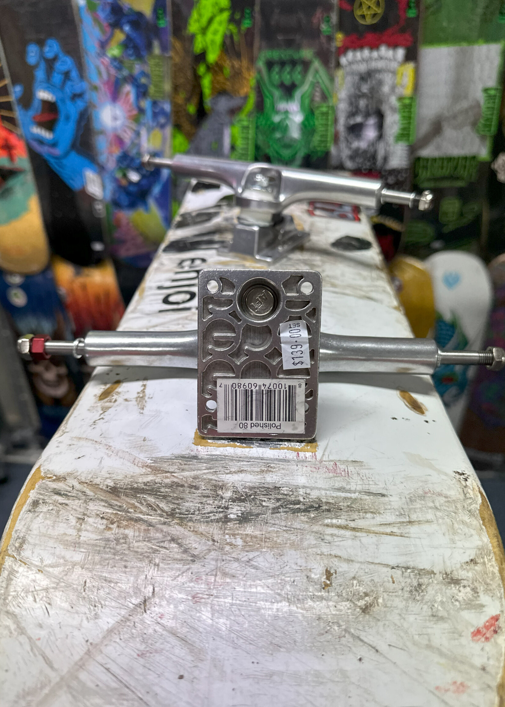 ACE Mfg. ACE Mfg. - AF1 Trucks Raw Polished Pair - 80 - Axle 10"