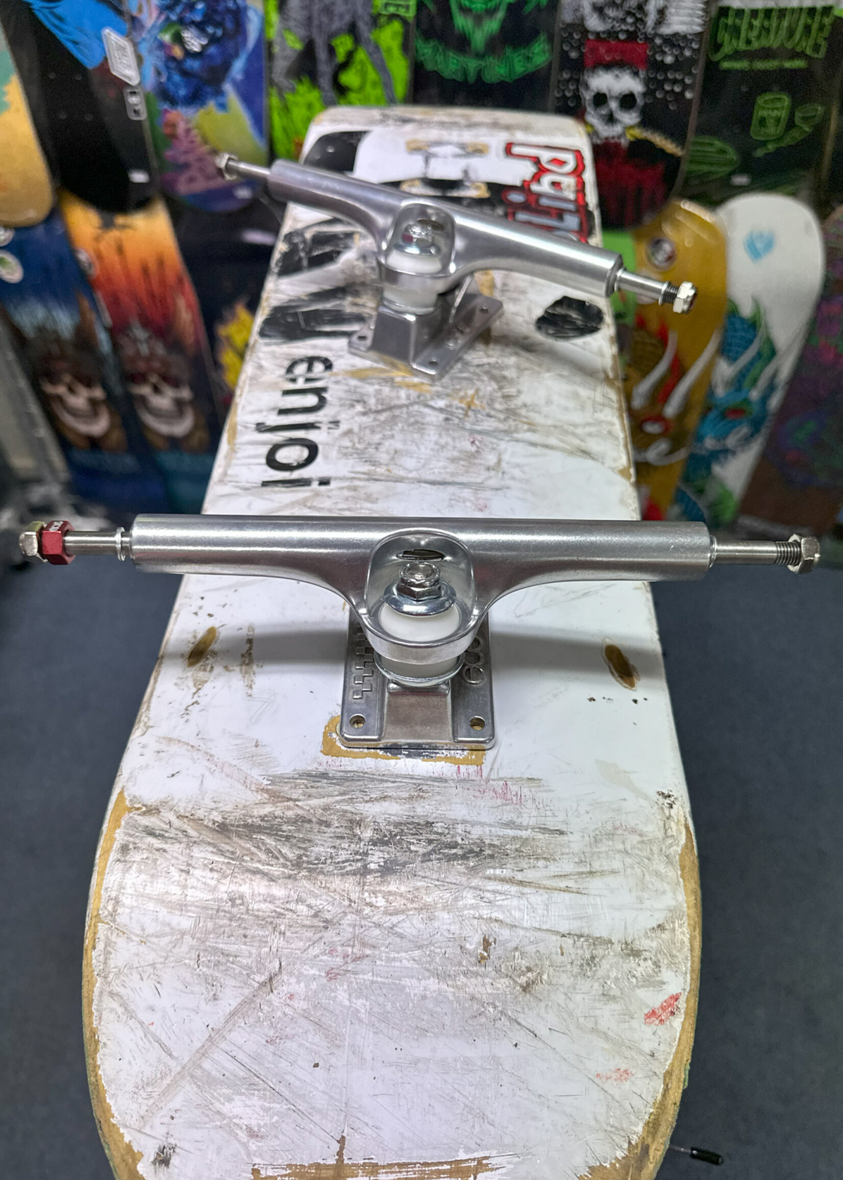ACE Mfg. ACE Mfg. - AF1 Trucks Raw Polished Pair - 80 - Axle 10"