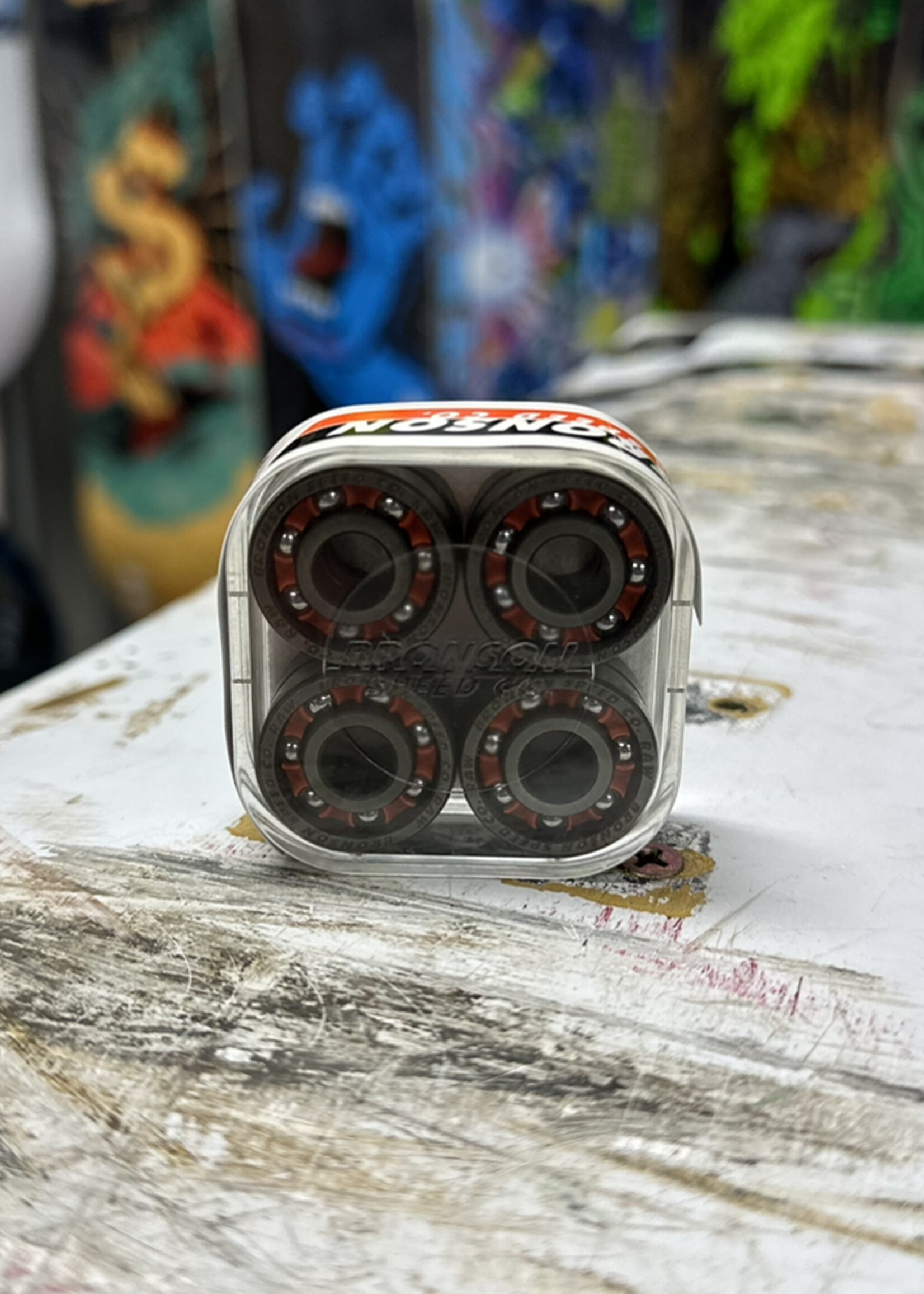 BRONSON SPEED CO. BRONSON - Raw Next Gen Bearings - 8 Pack