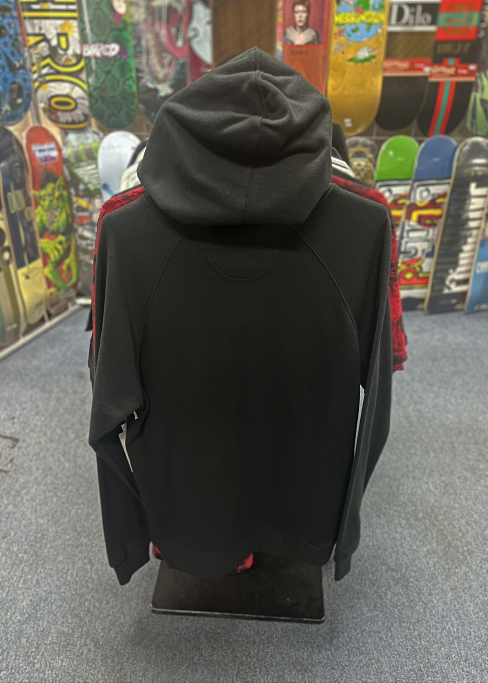 eS Shoes éS - Script Hoodie Black/Red