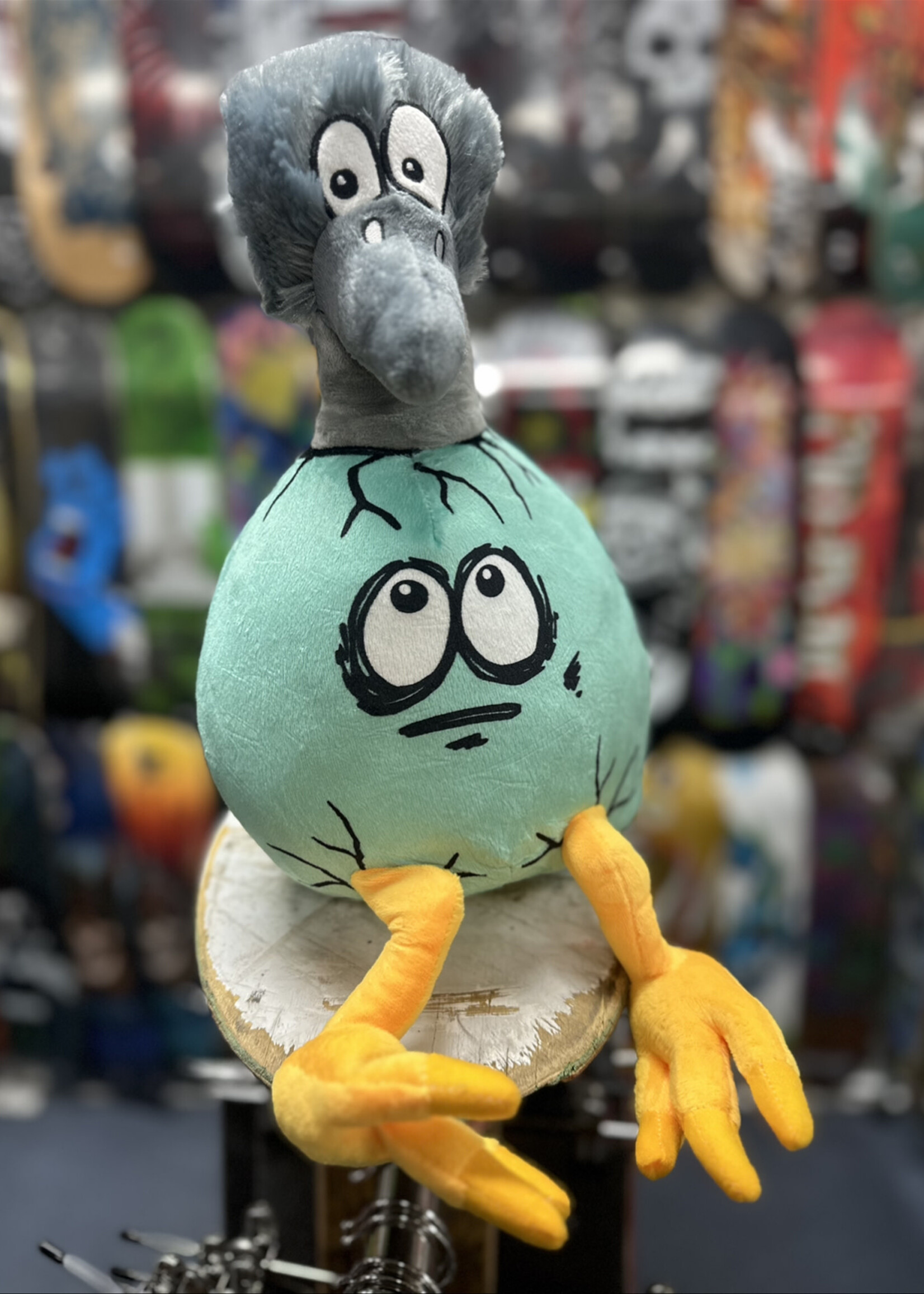 HEROIN SKATEBOARDS HEROIN SKATEBOARDS - Emu Egg Plushie