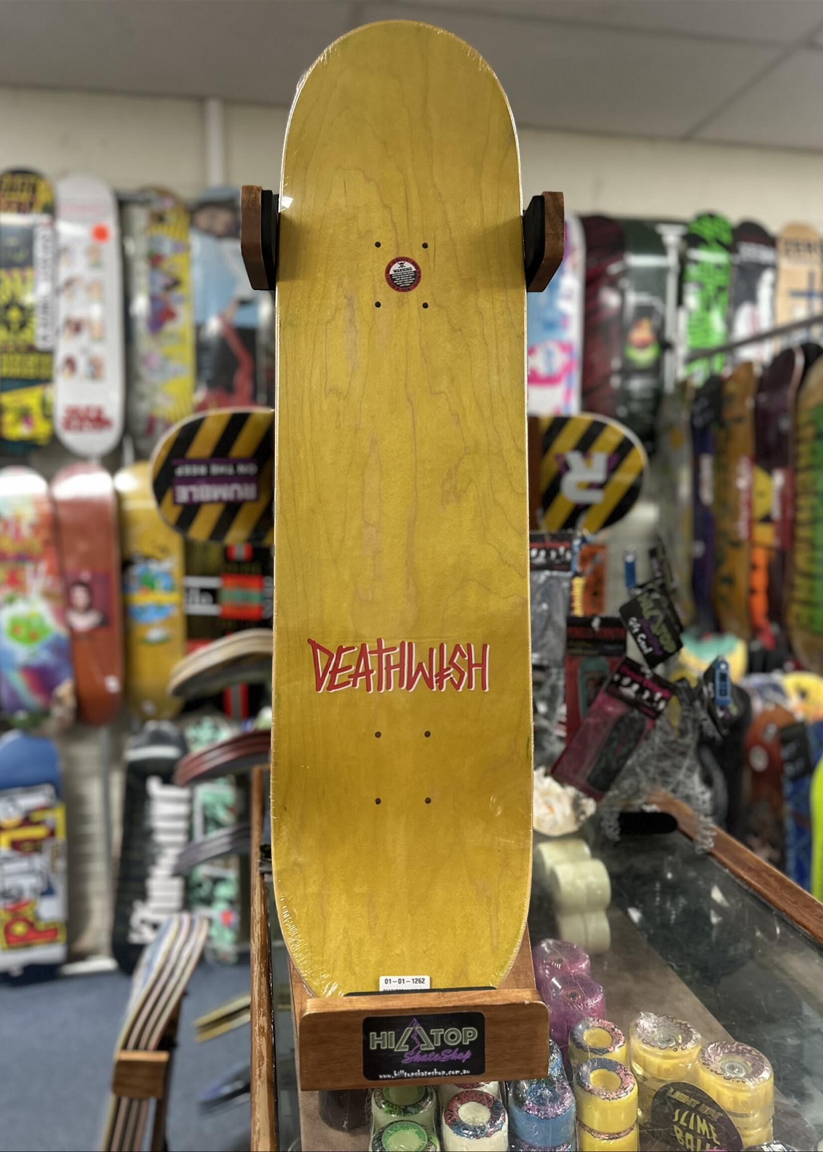 Deathwish Skateboards DEATHWISH - OG DeathSpray Red/Black - 8.5"