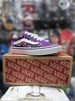 Vans VANS - Old Skool Neon Hearts Purple/Multi - 12 US Youth