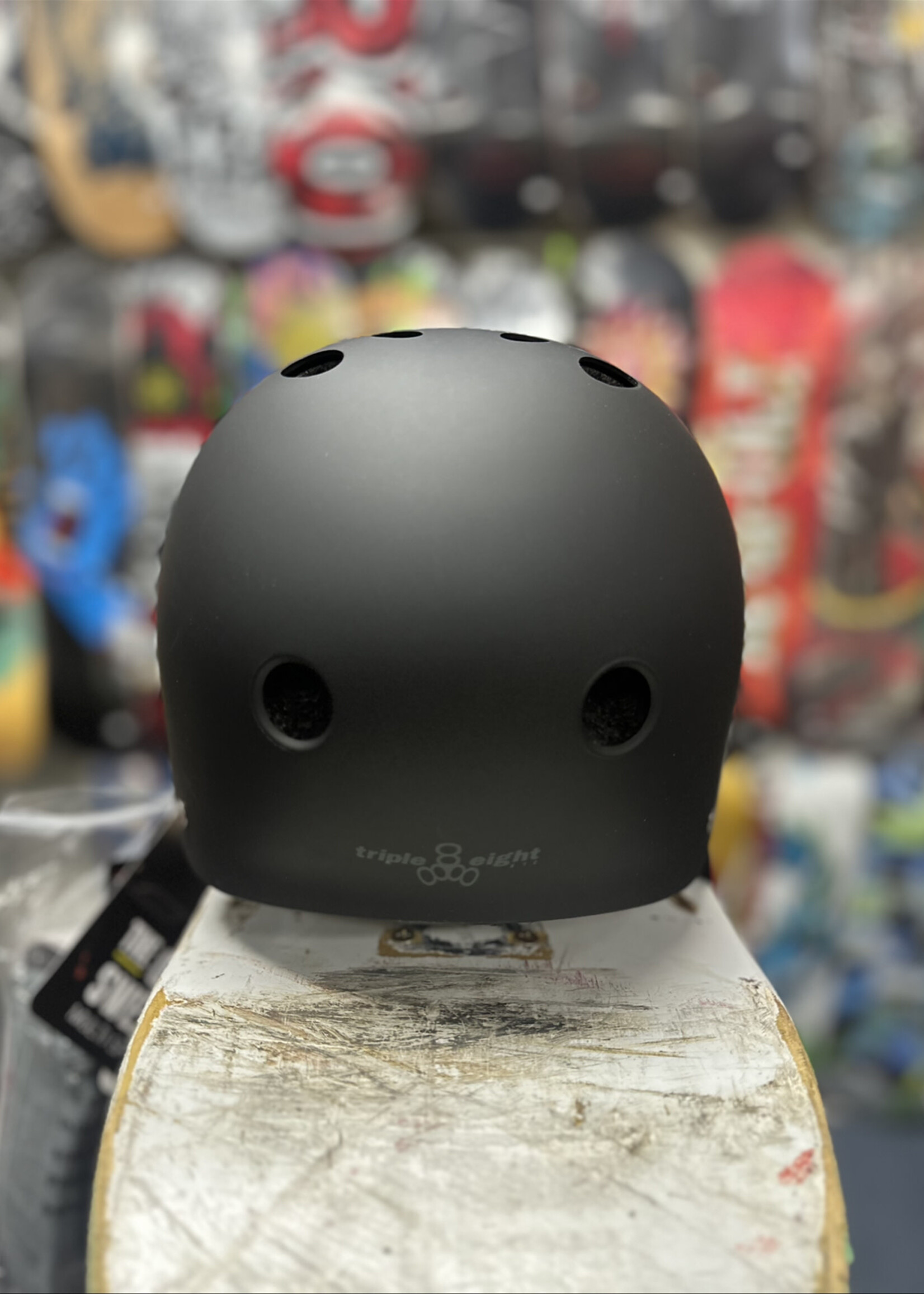 Triple 8 TRIPLE 8 - The Certified Helmet Sweat Saver Street Plant Black Rubber -