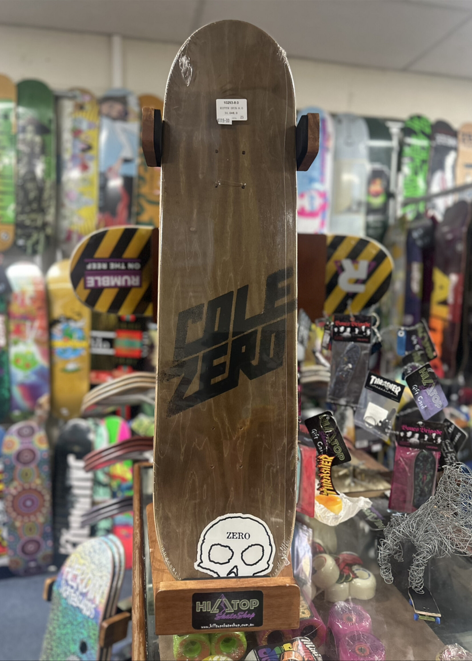 Zero ZERO - Cole Ripper Deck - 8.0"