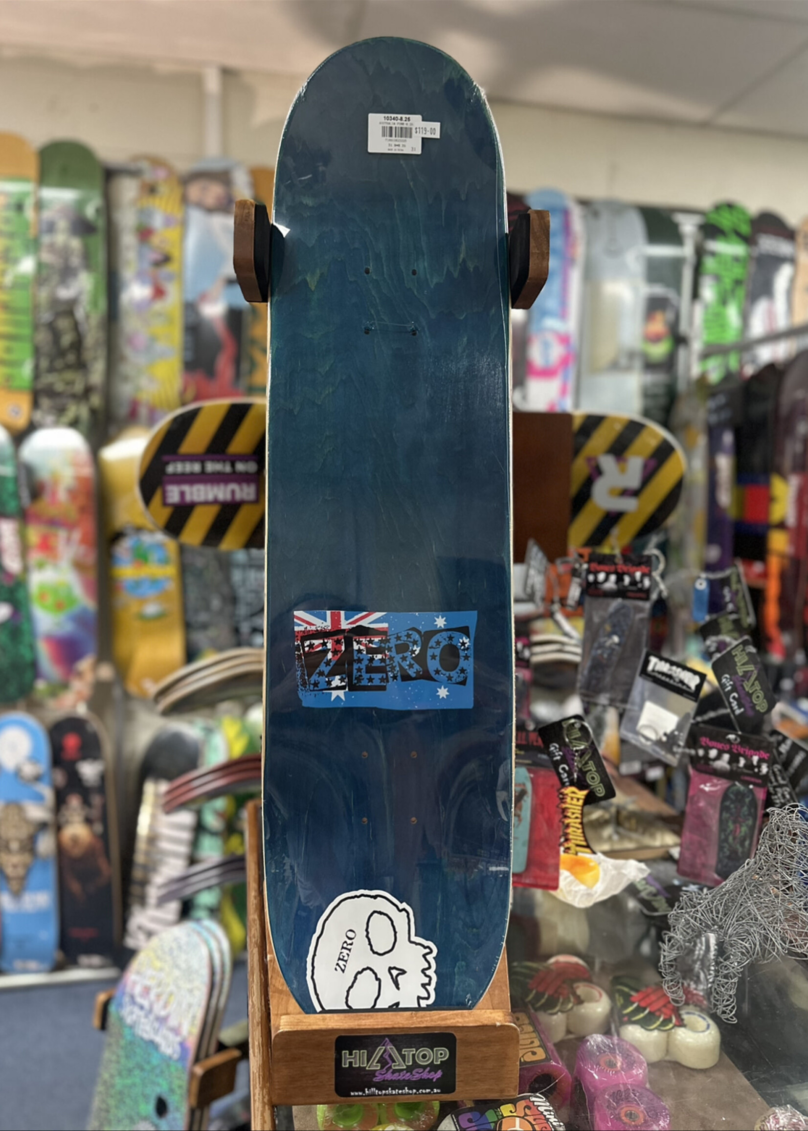 Zero ZERO - Australian Punk Flag Deck - 8.25"