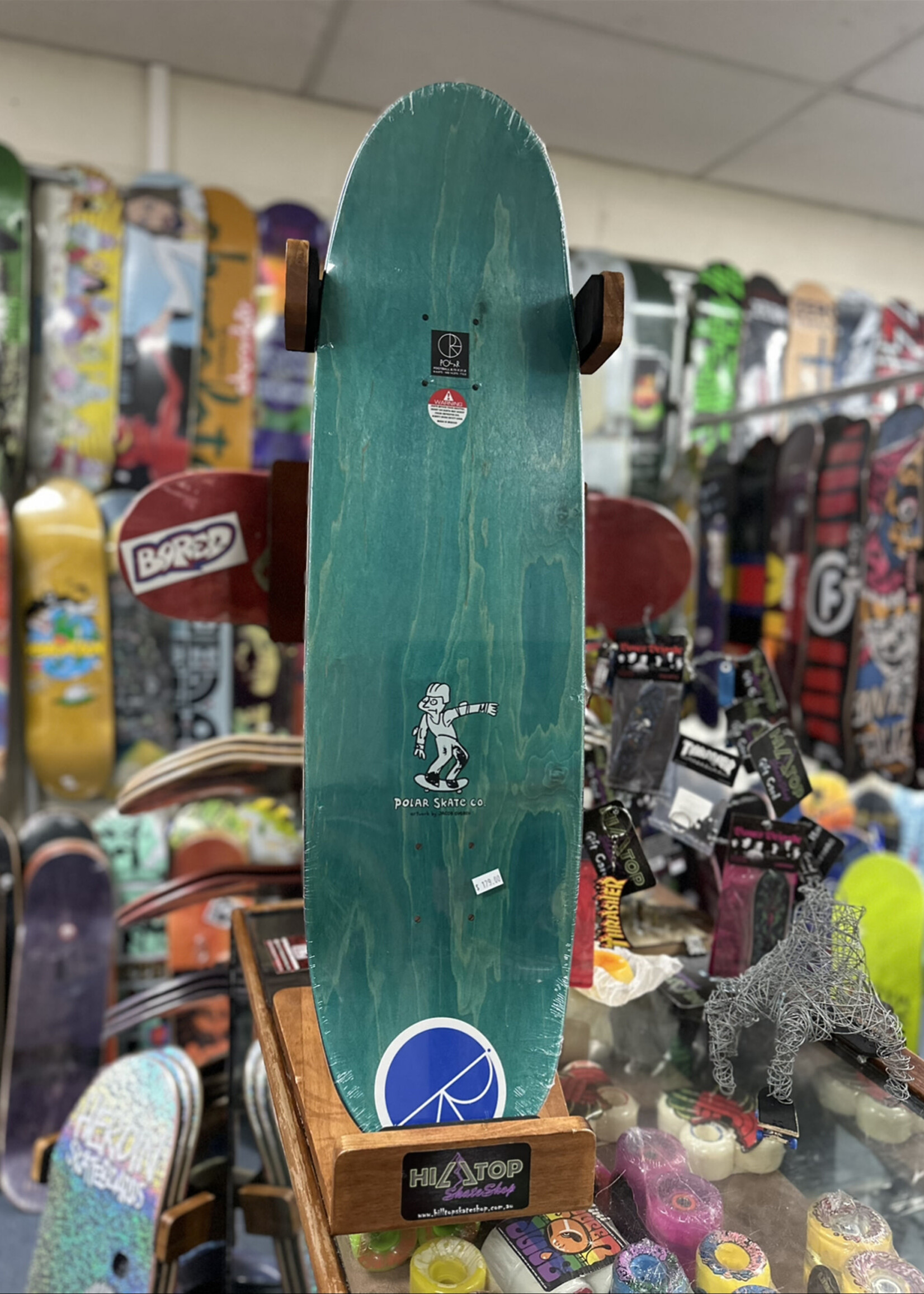 Polar Skate Co. POLAR - Oskar Rozenberg Rock & Roll WheelWells Football Shape - 8.75"