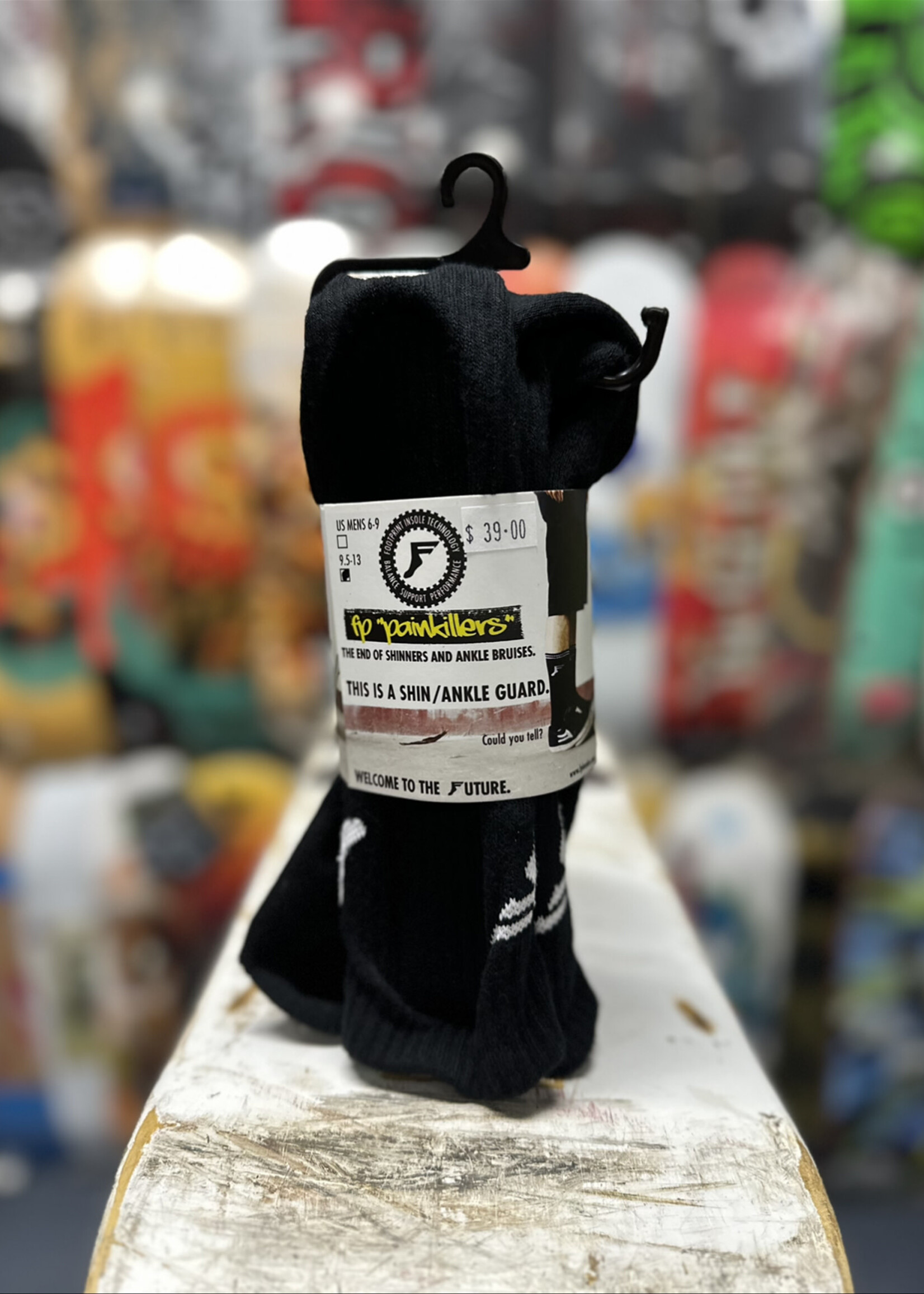 Footprint FOOTPRINT - FP Painkiller Socks Knee Hi Black