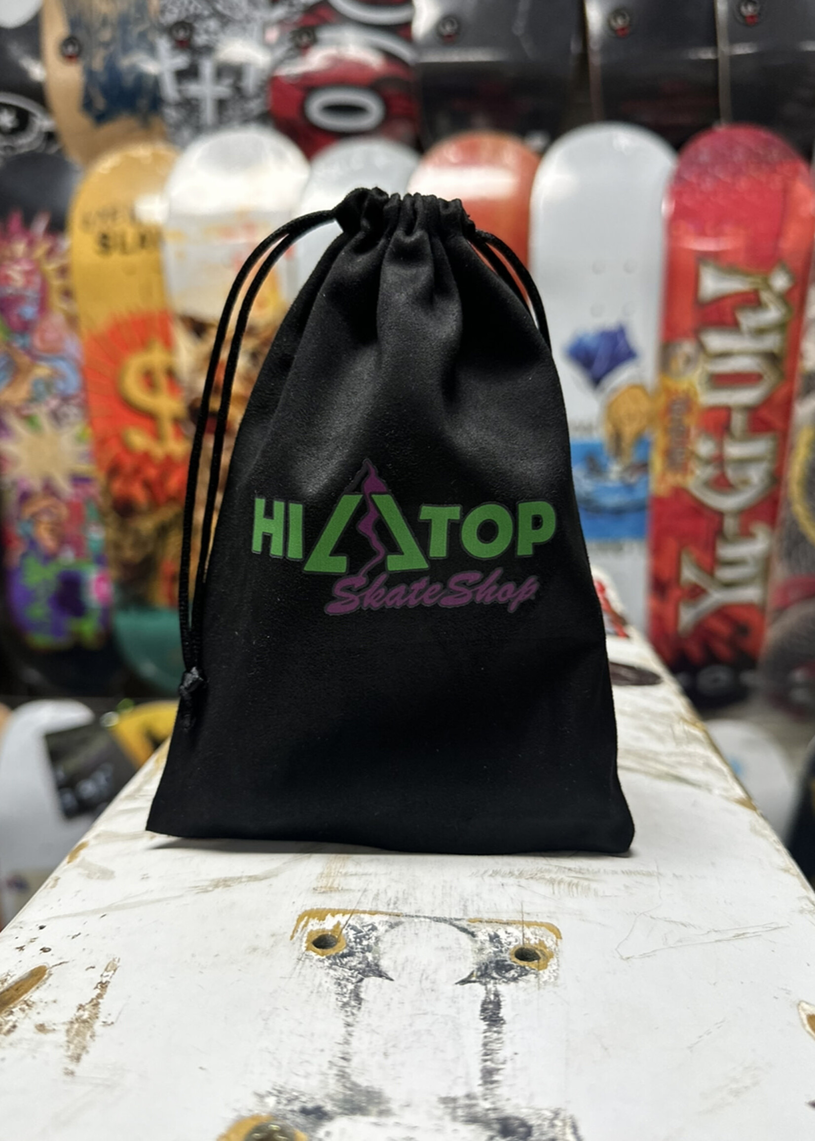 Hilltop Skateshop HILLTOP SKATESHOP - Skateboard T-Tool & Suede Carry Bag