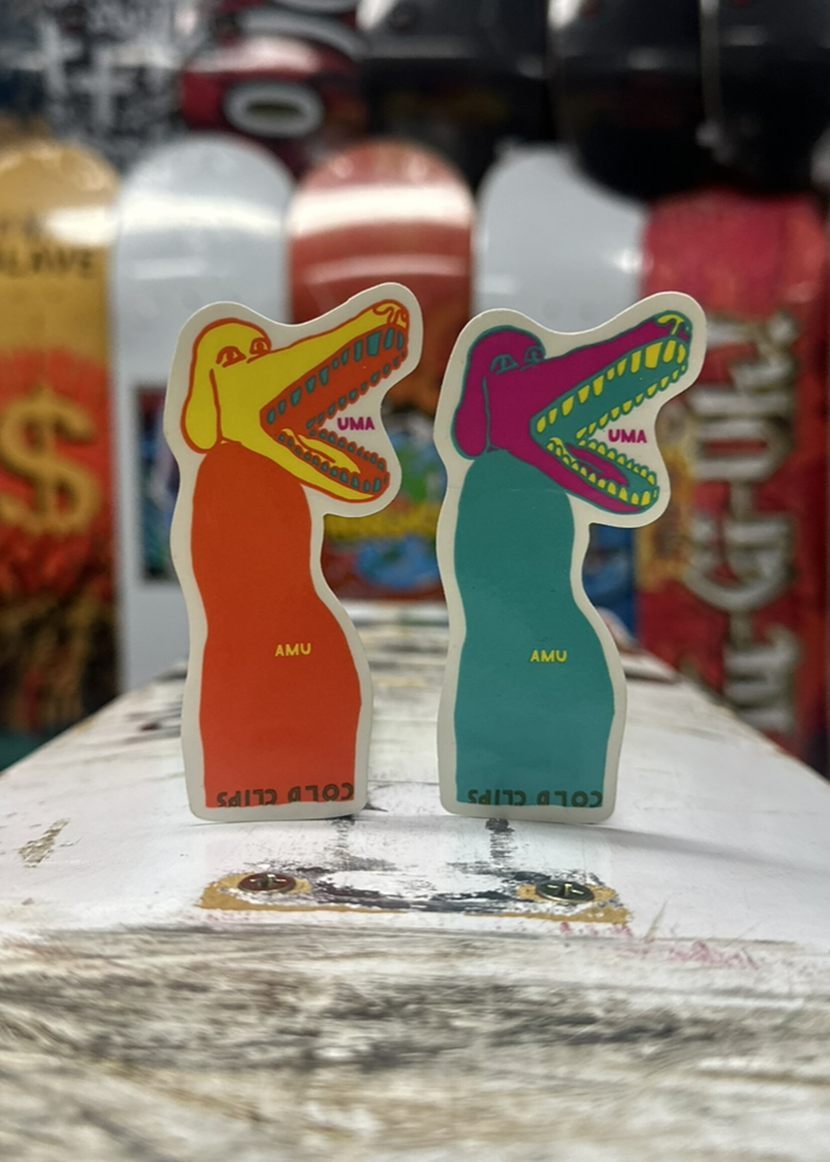 Uma Landsleds UMA LANDSLEDS - Cold Clips Sticker - 3.25"