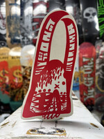 Uma Landsleds UMA LANDSLEDS - Long Horns Sticker Red - 7"