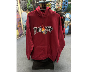 ★Thrasher Coffin By Neckface Hoodie 関税込★ Shop Thrasher x Neckface Coffin Hoodie (grey) online