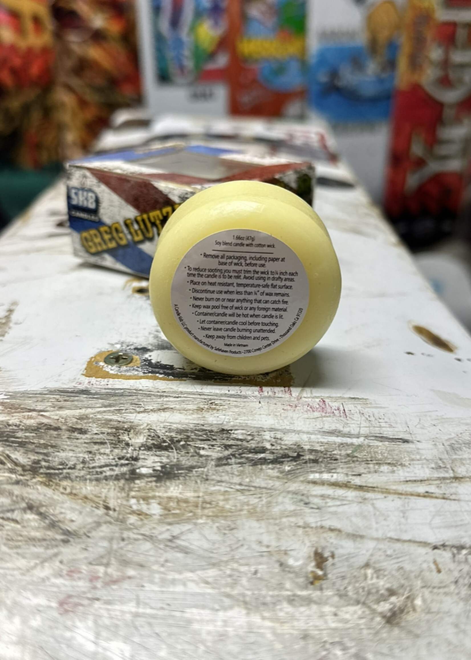 SK8 CANDLES SK8 CANDLES - Greg Lutzka Candle/Wax