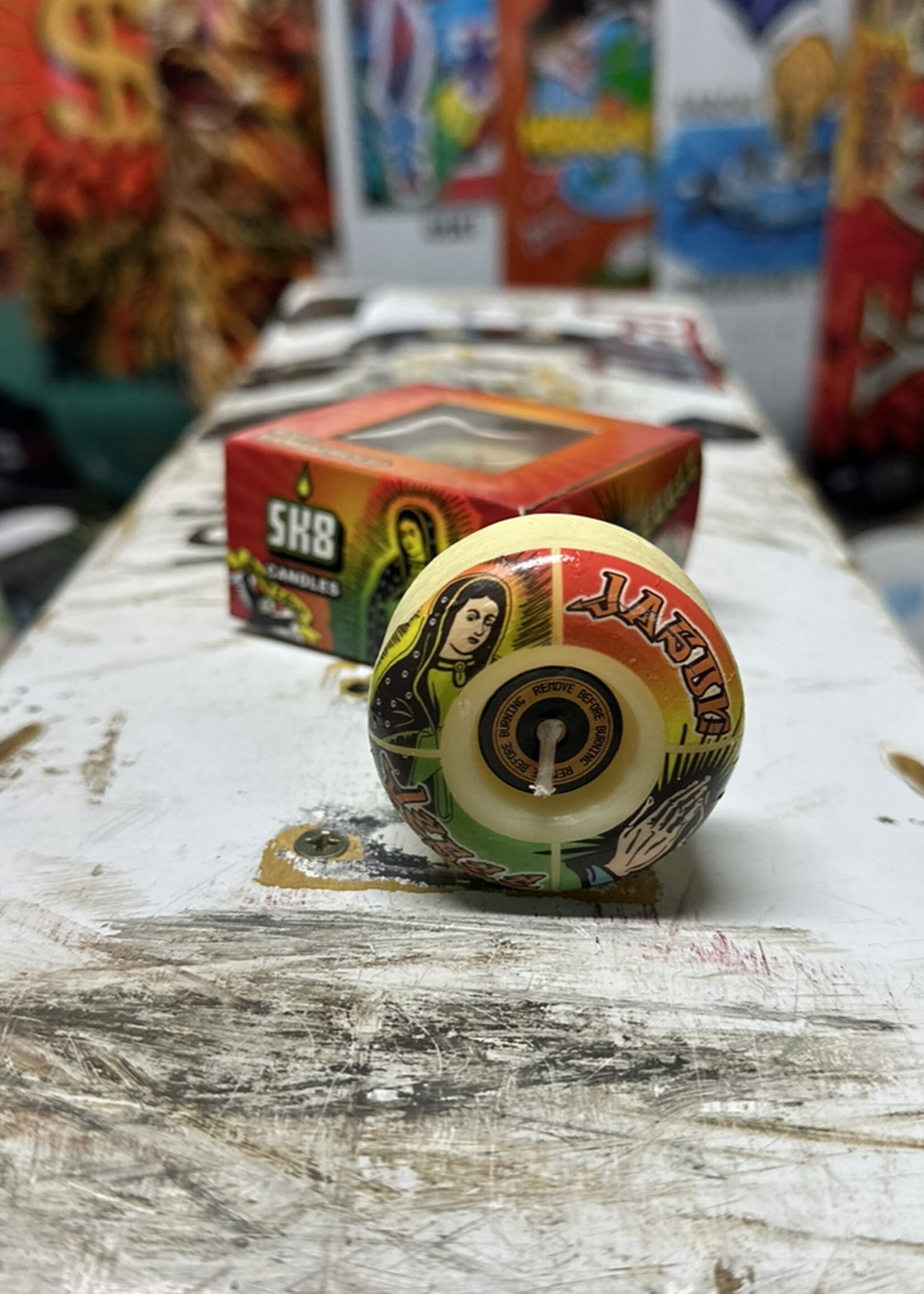 SK8 CANDLES SK8 CANDLES - Jason Jesse Candle/Wax