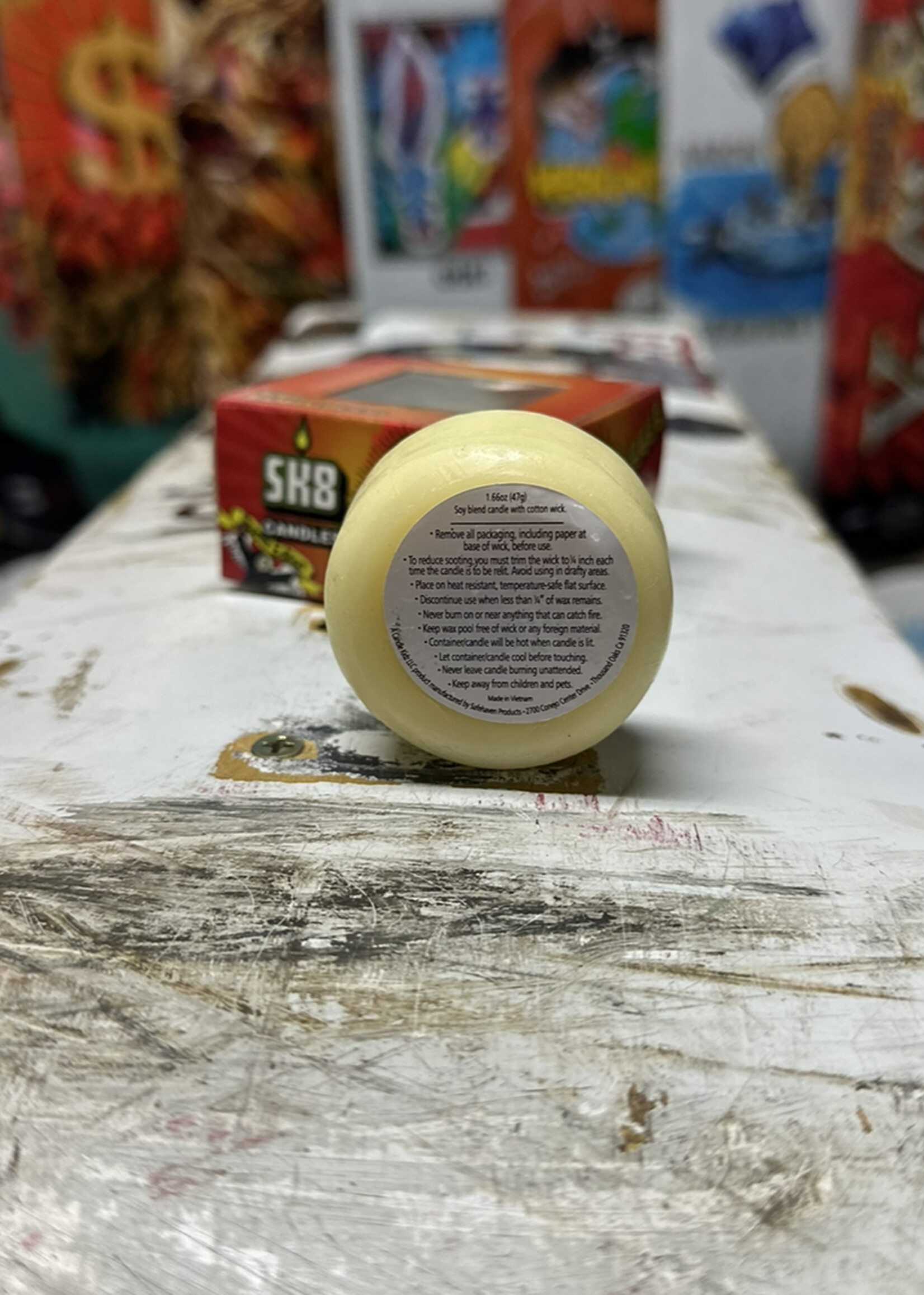 SK8 CANDLES SK8 CANDLES - Jason Jesse Candle/Wax