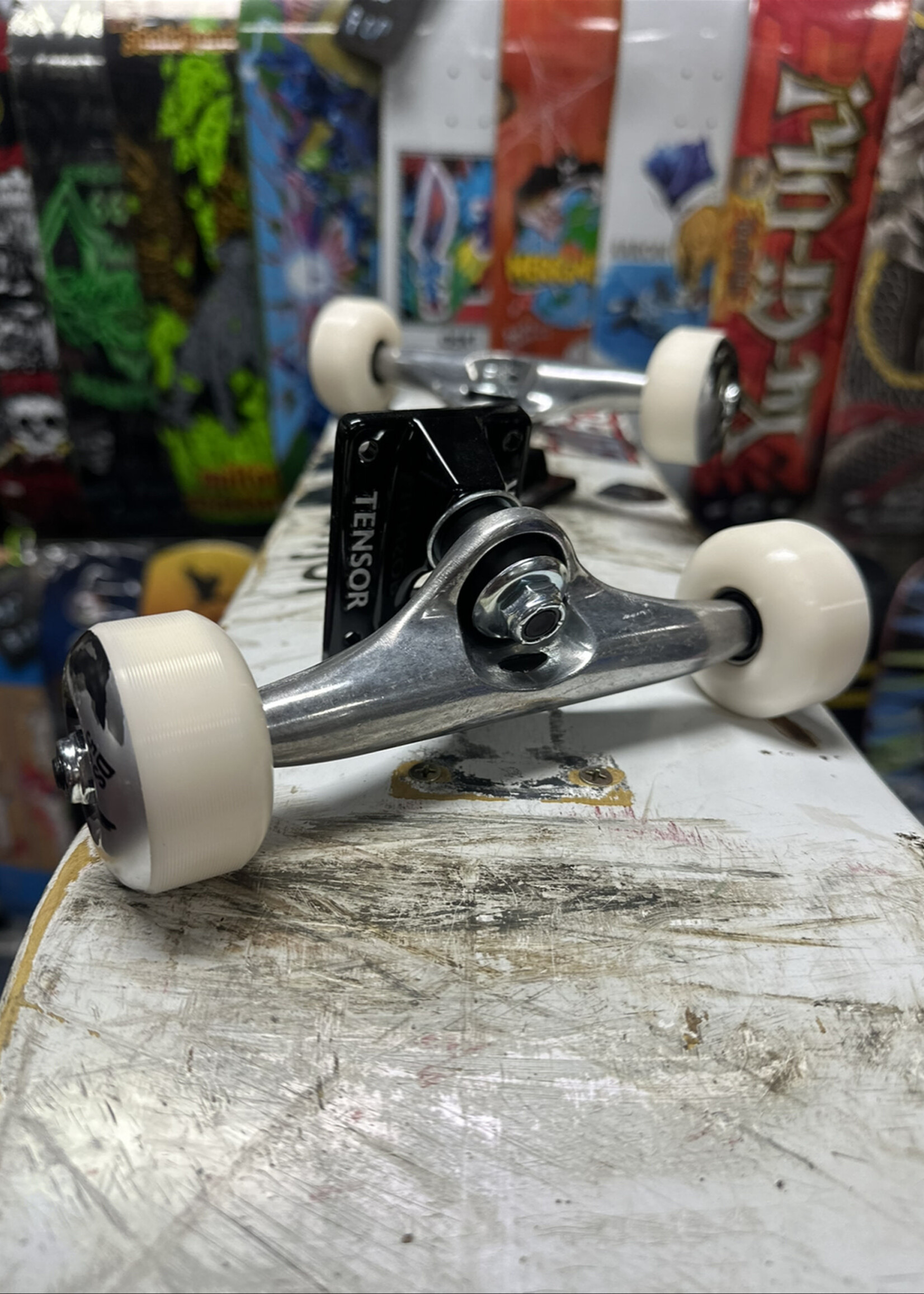 Tensor Trucks TENSOR - Darkstar Wheels Combo Pair - Truck 5.25 - Axle 8.0" - Wheel 52mm 101a