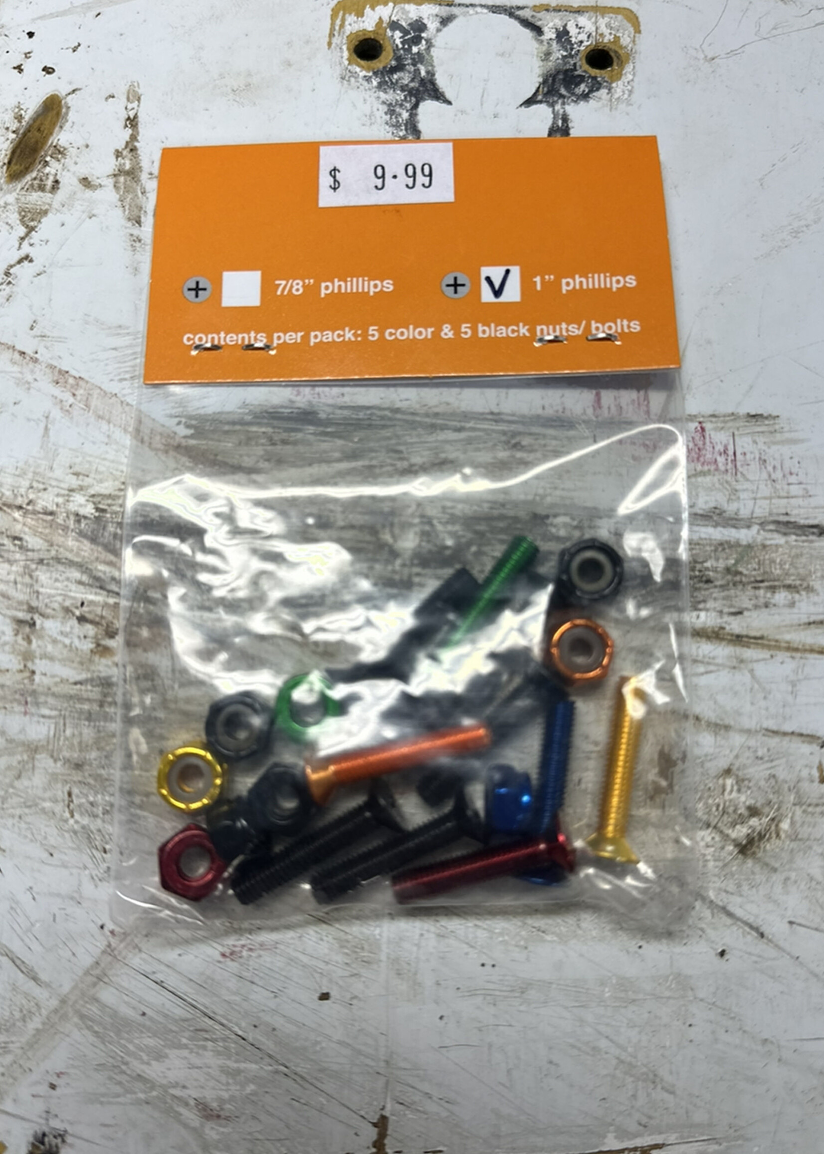 Enjoi enjoi - colourful little buddies Phillips Head hardware