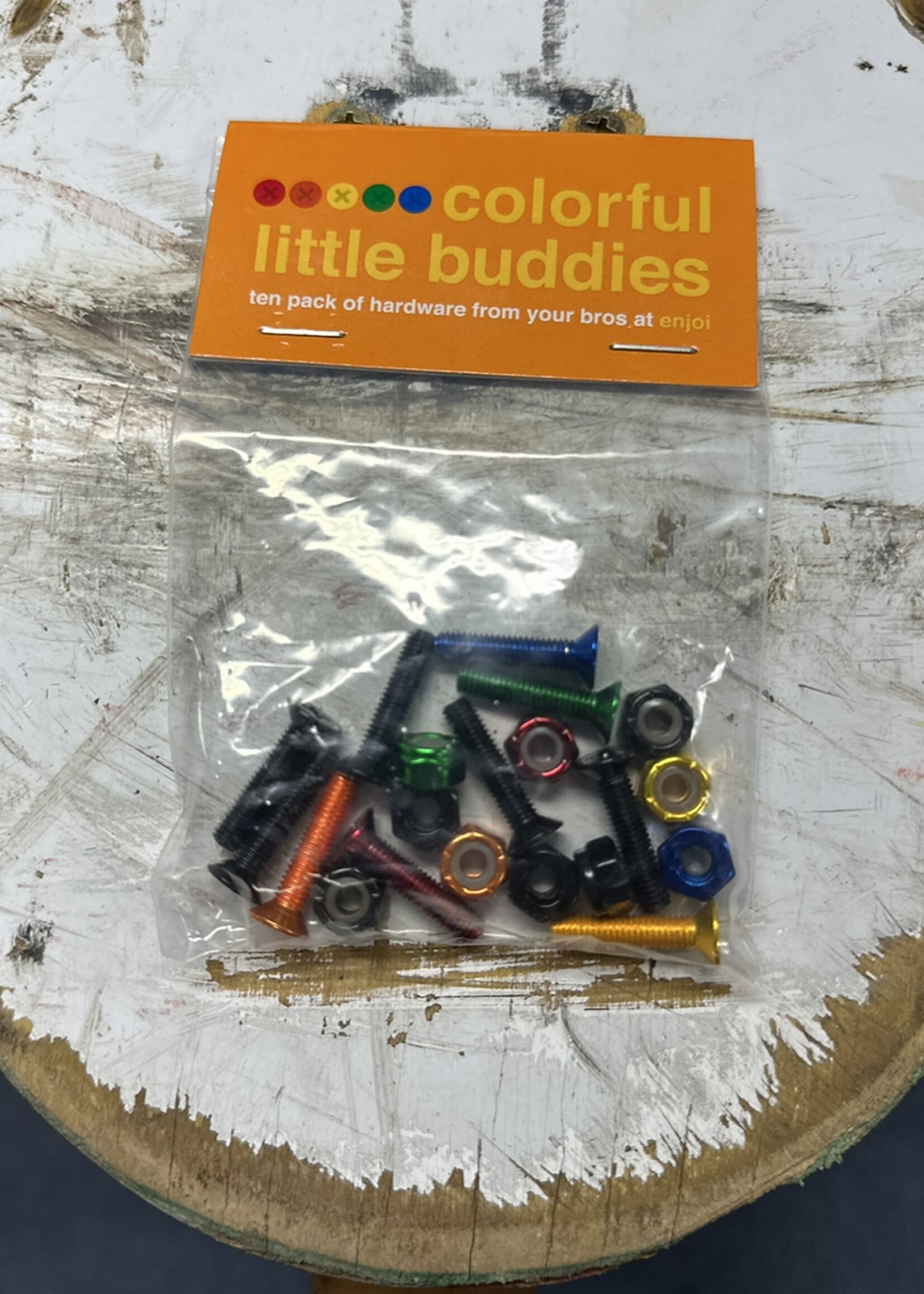Enjoi enjoi - colourful little buddies Phillips Head hardware