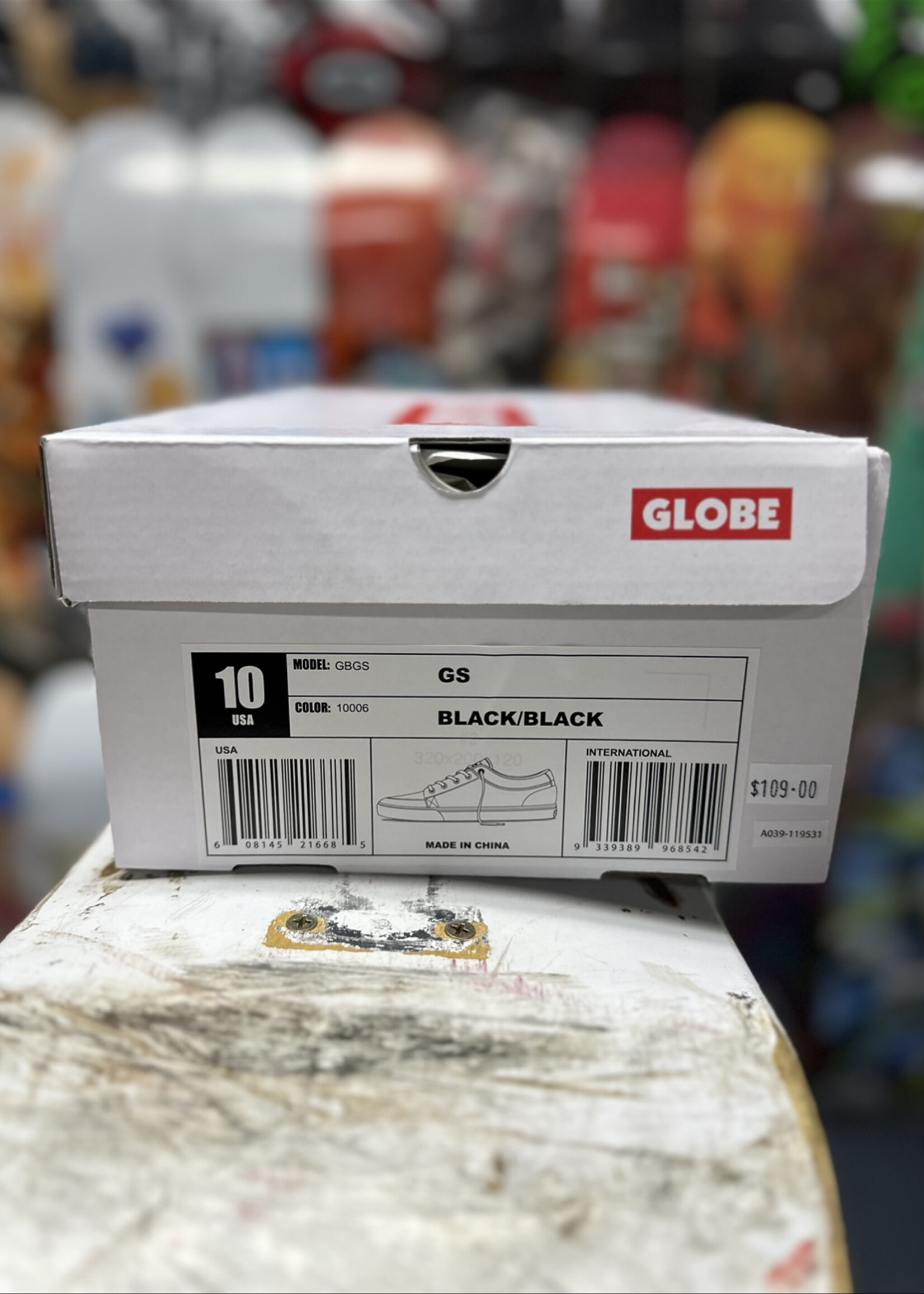 GLOBE GLOBE - GS Shoe Black/Black - 10 US Men