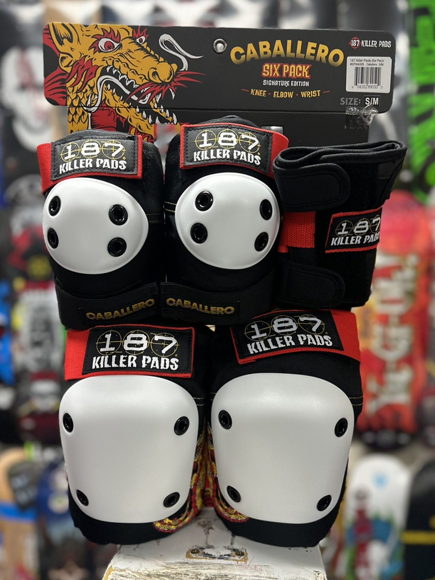 187 KILLER PADS - Six Pack Adult Steve Caballero - Hilltop