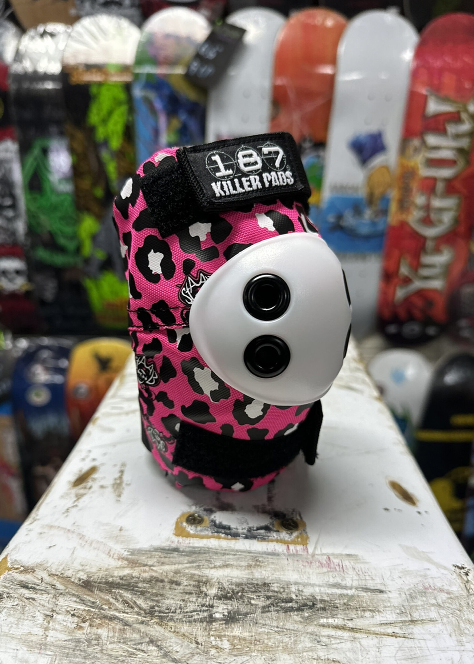 187 KILLER PADS 187 KILLER PADS - Six Pack Staab Pink Leopard - Junior