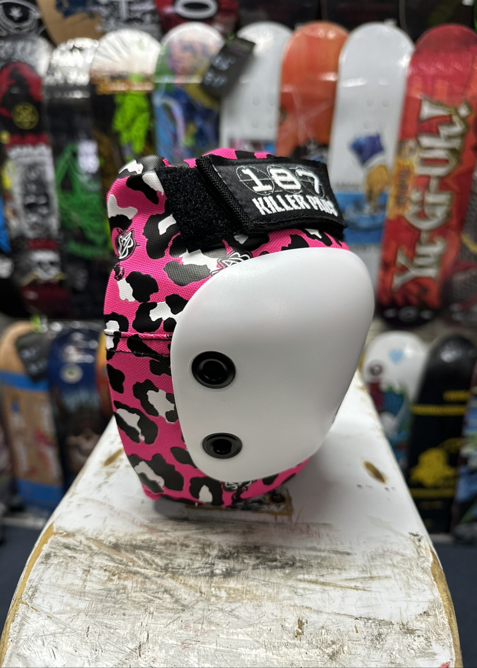 187 KILLER PADS 187 KILLER PADS - Six Pack Staab Pink Leopard - Junior