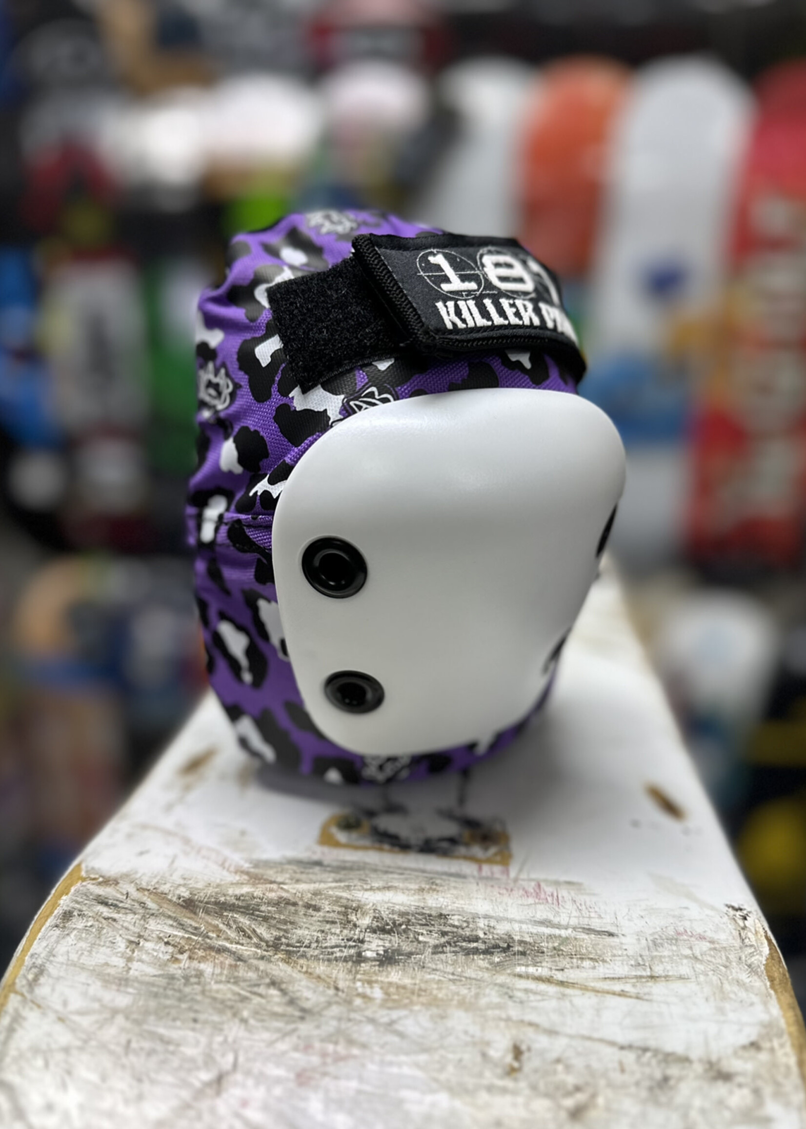 187 KILLER PADS 187 KILLER PADS - Six Pack Staab Purple Leopard - Junior
