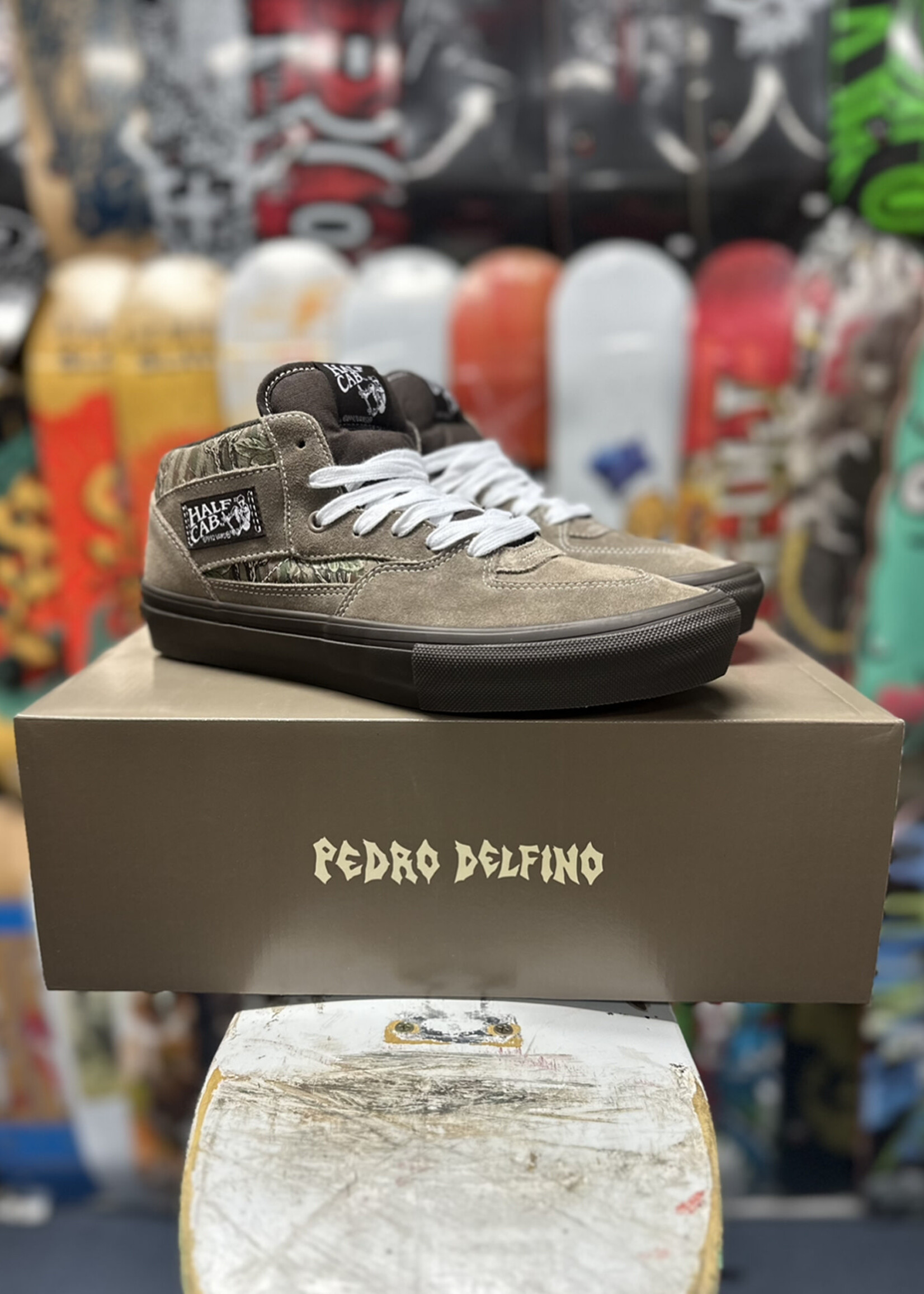 Vans VANS - Skate Half Cab Pedro Delfino Camo/Khaki
