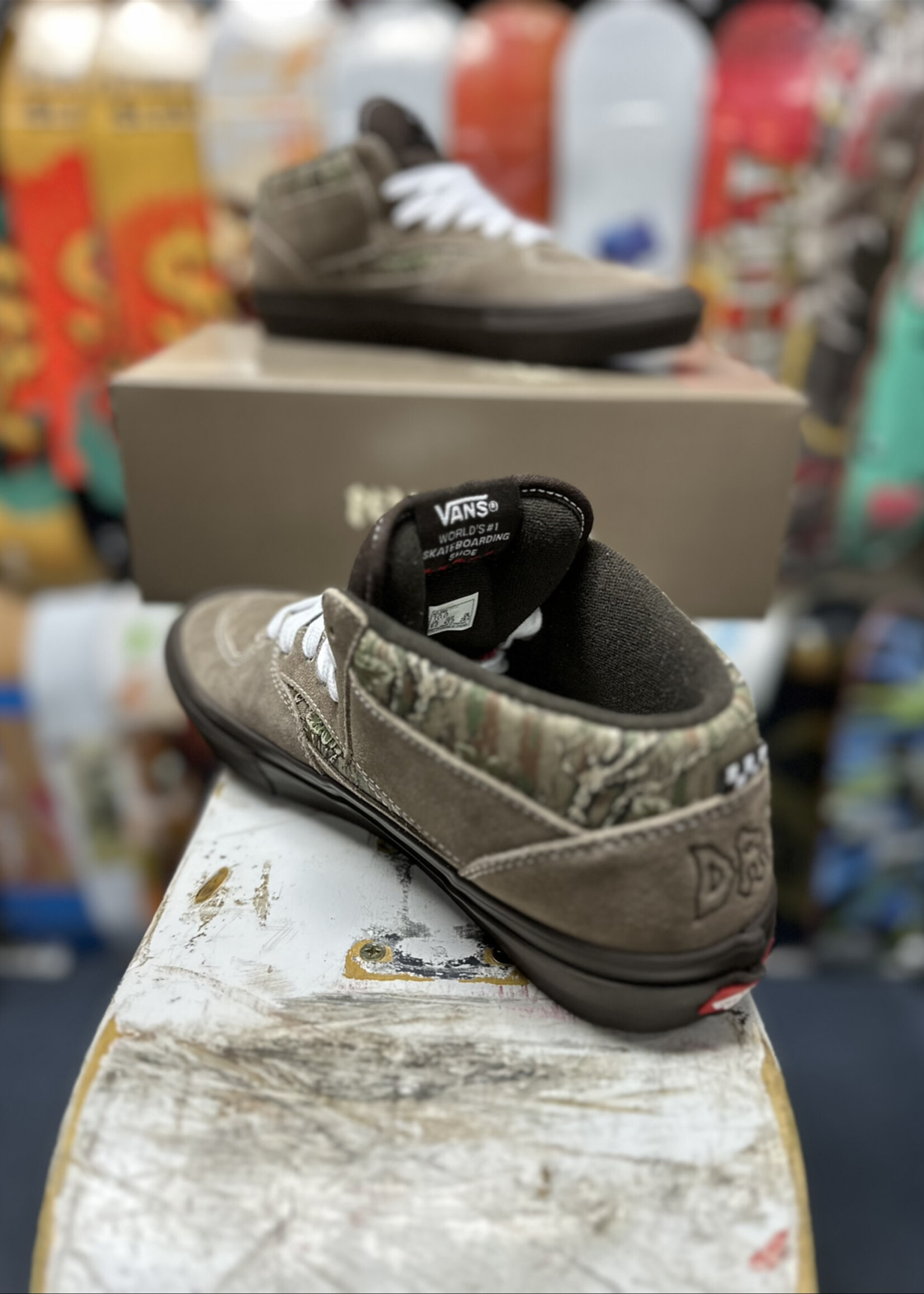 Vans VANS - Skate Half Cab Pedro Delfino Camo/Khaki