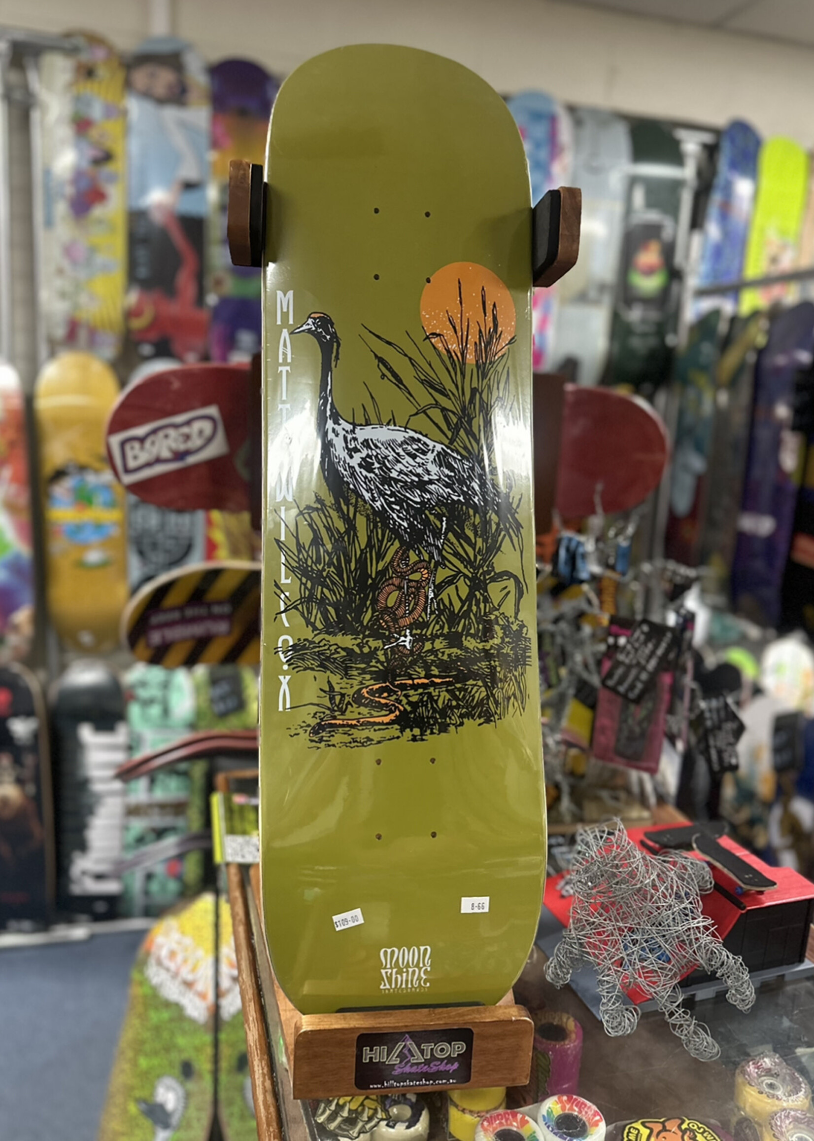 Moonshine Skateboards MOONSHINE - Matt Wilcox Crane - 8.66"