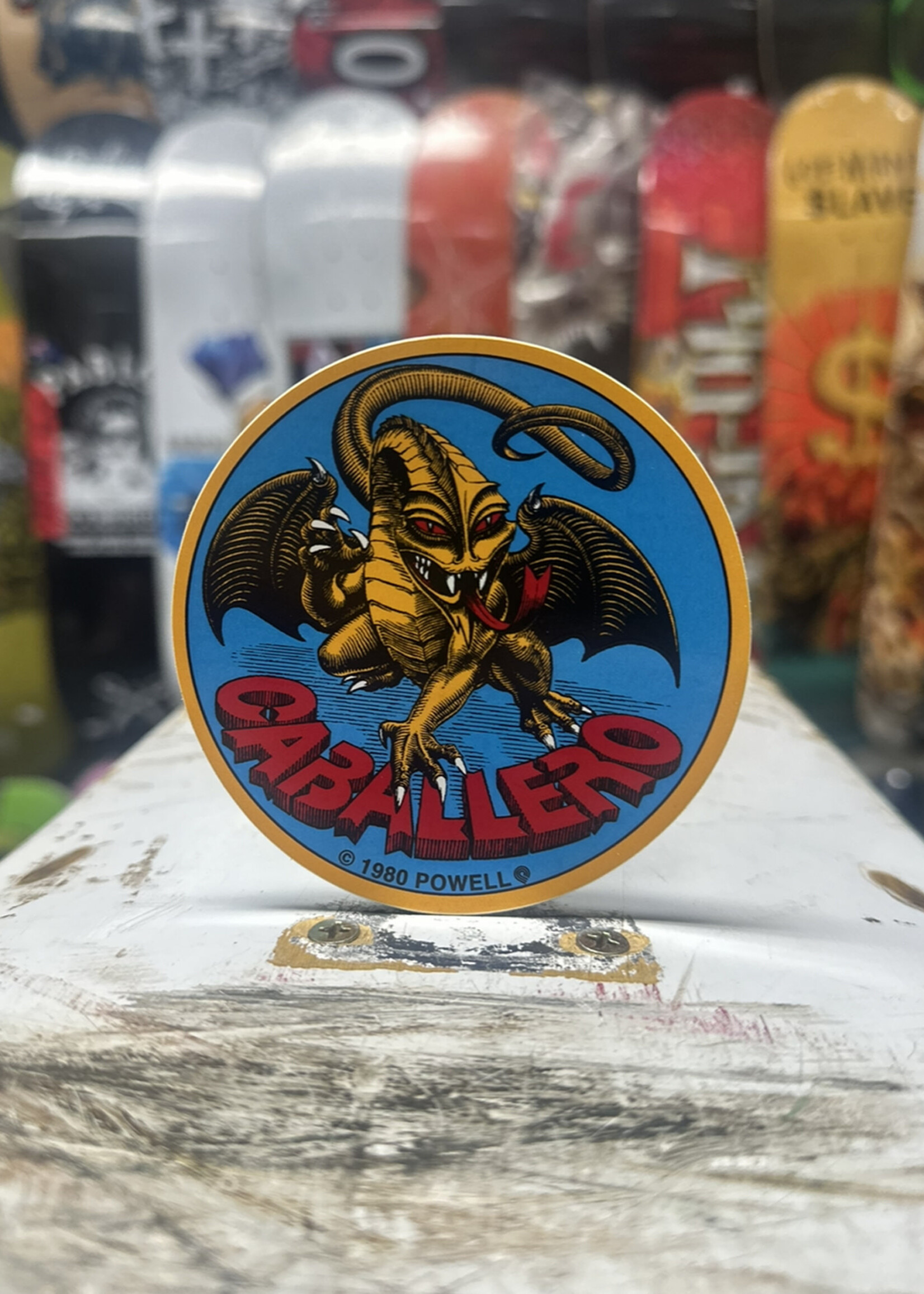 Powell Peralta POWELL PERALTA - Steve Caballero OG Dragon Sticker - 3.5"