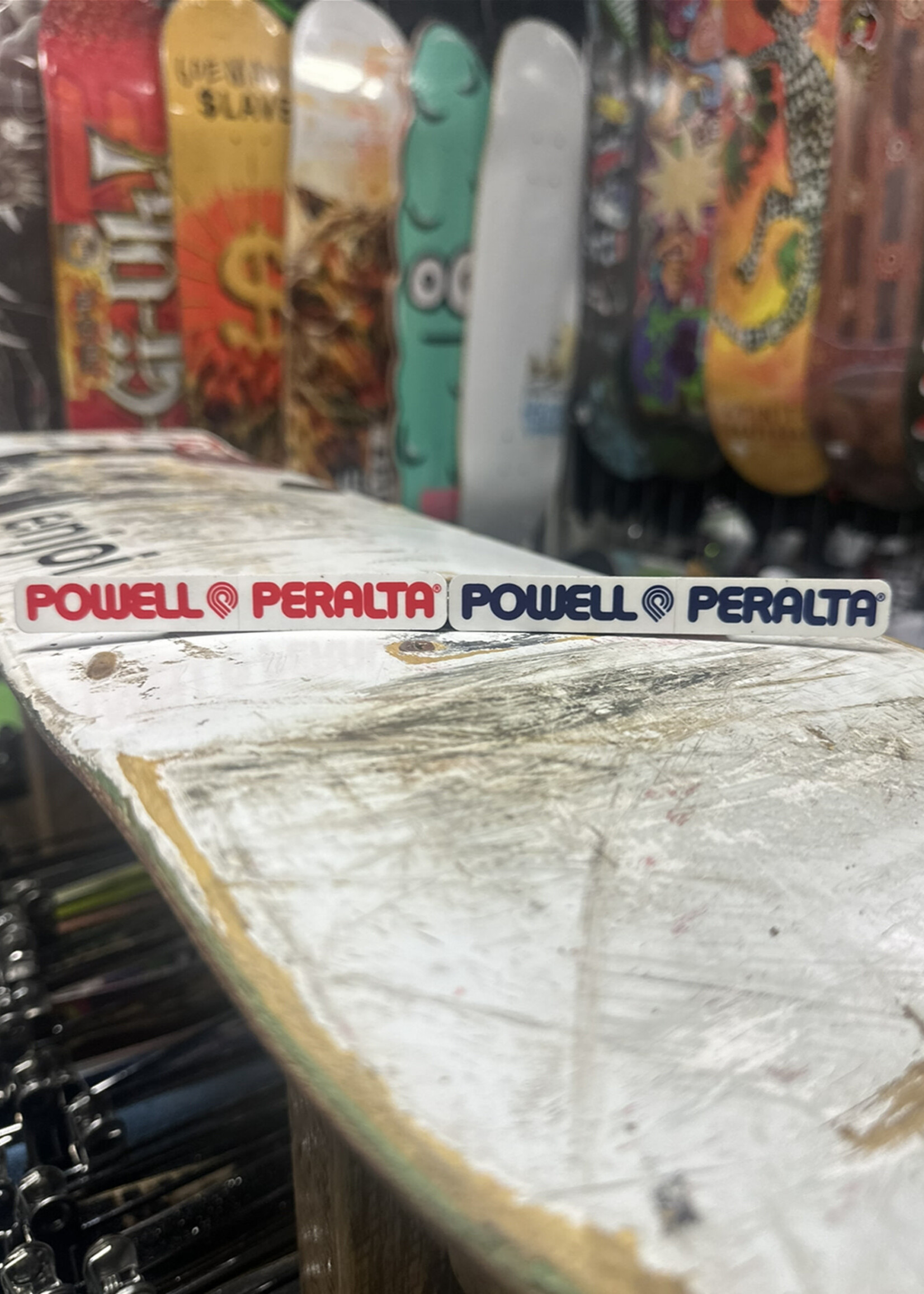Powell Peralta POWELL PERALTA - Script Strip Sticker Small - 4"