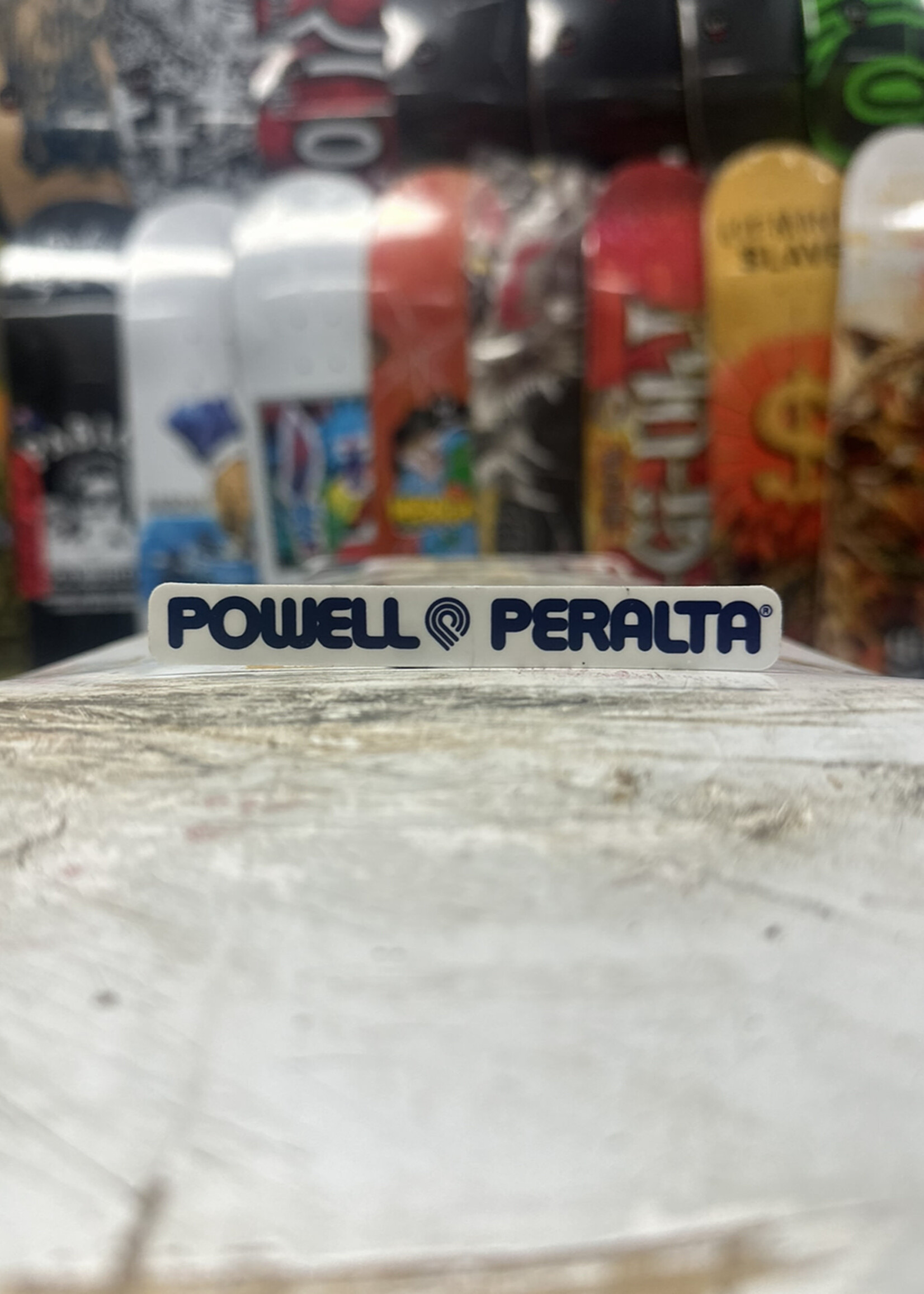 Powell Peralta POWELL PERALTA - Script Strip Sticker Small - 4"