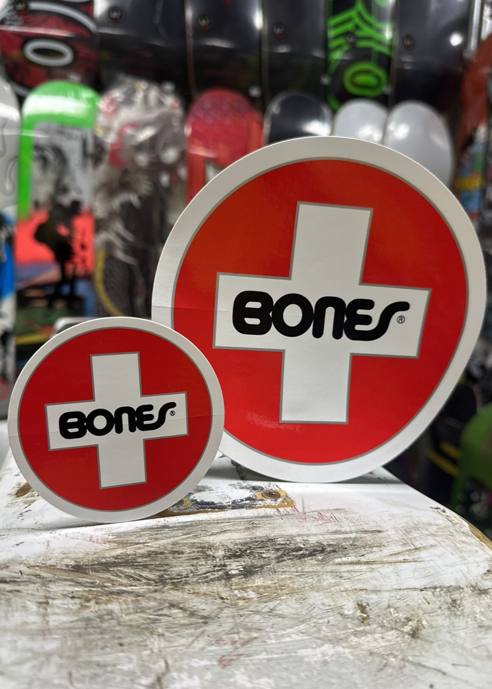BONES BONES - Swiss Circle Sticker