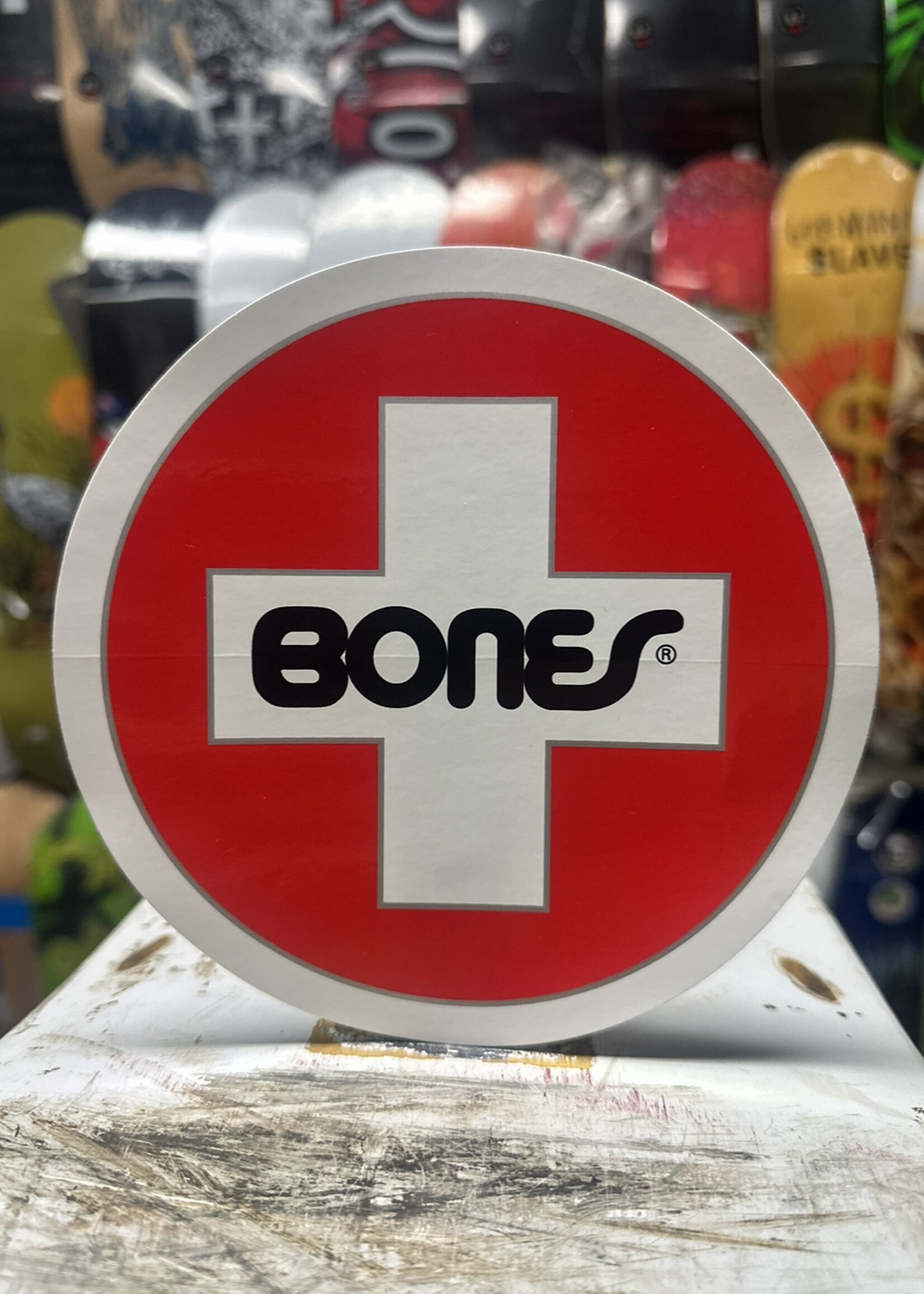 BONES BONES - Swiss Circle Sticker