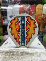 Powell Peralta BONES BRIGADE - Tommy Guerrero Flame Dagger Sticker - 13cm