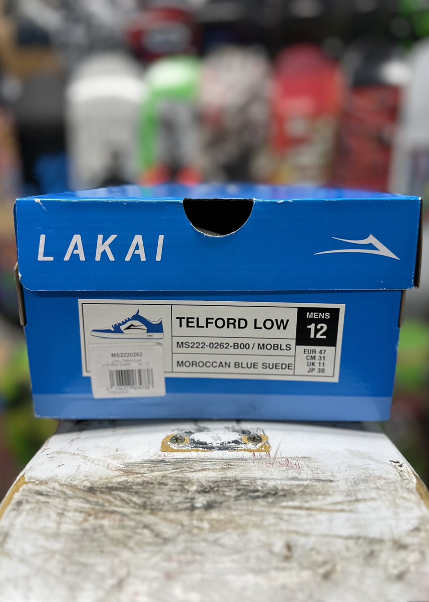 Lakai Ltd Footware LAKAI - Telford Low Moroccan Blue Suede - 11 UK