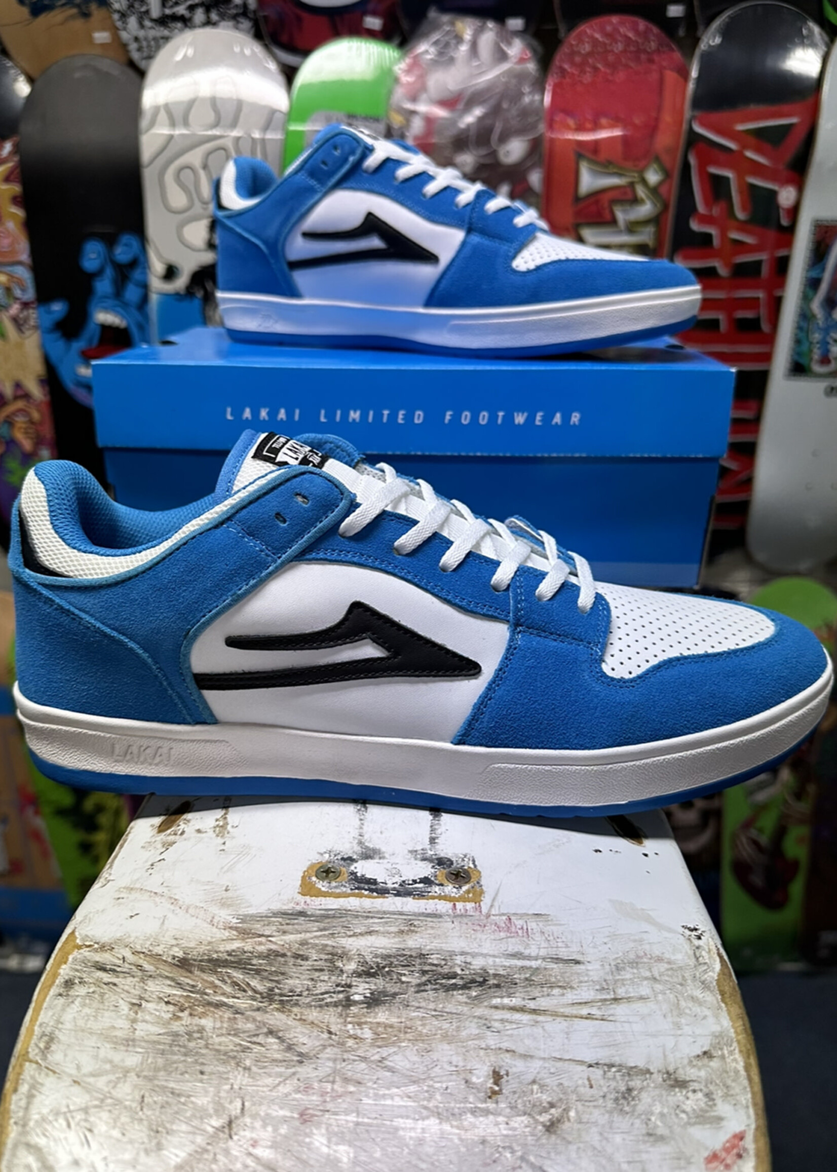 Lakai Ltd Footware LAKAI - Telford Low Moroccan Blue Suede - 11 UK