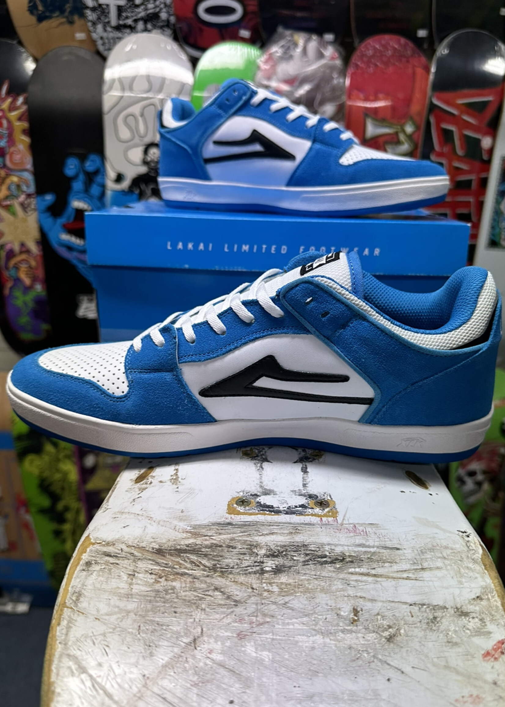 Lakai Ltd Footware LAKAI - Telford Low Moroccan Blue Suede - 11 UK