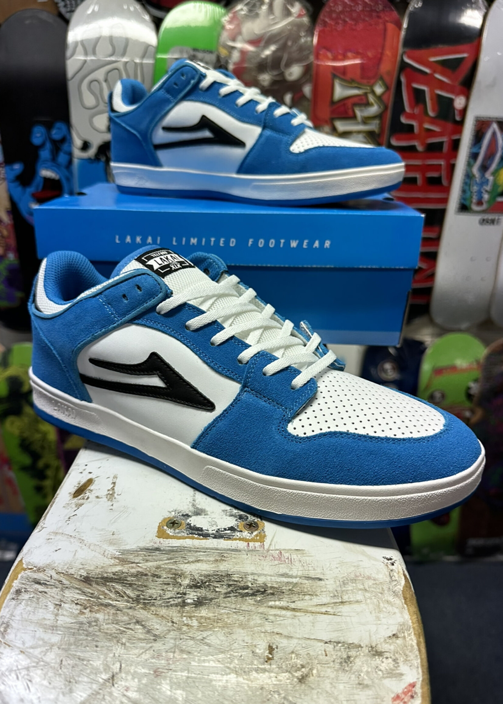 Lakai Ltd Footware LAKAI - Telford Low Moroccan Blue Suede - 11 UK