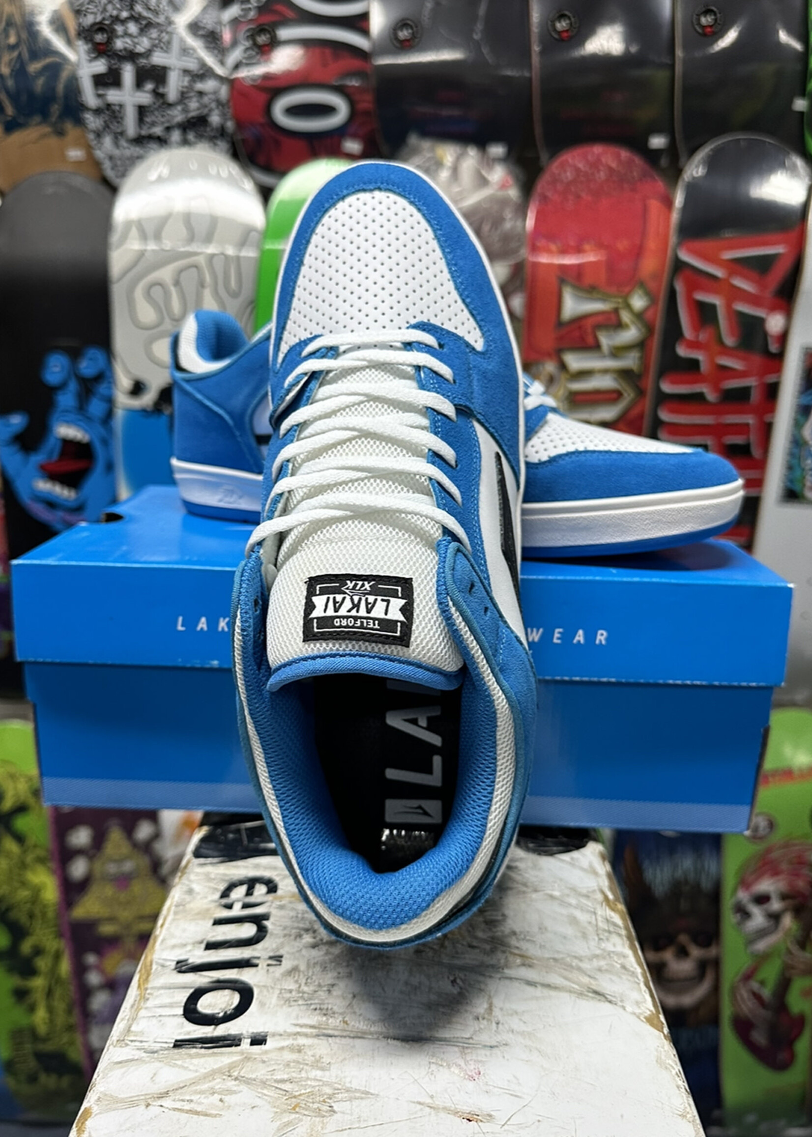 Lakai Ltd Footware LAKAI - Telford Low Moroccan Blue Suede - 11 UK