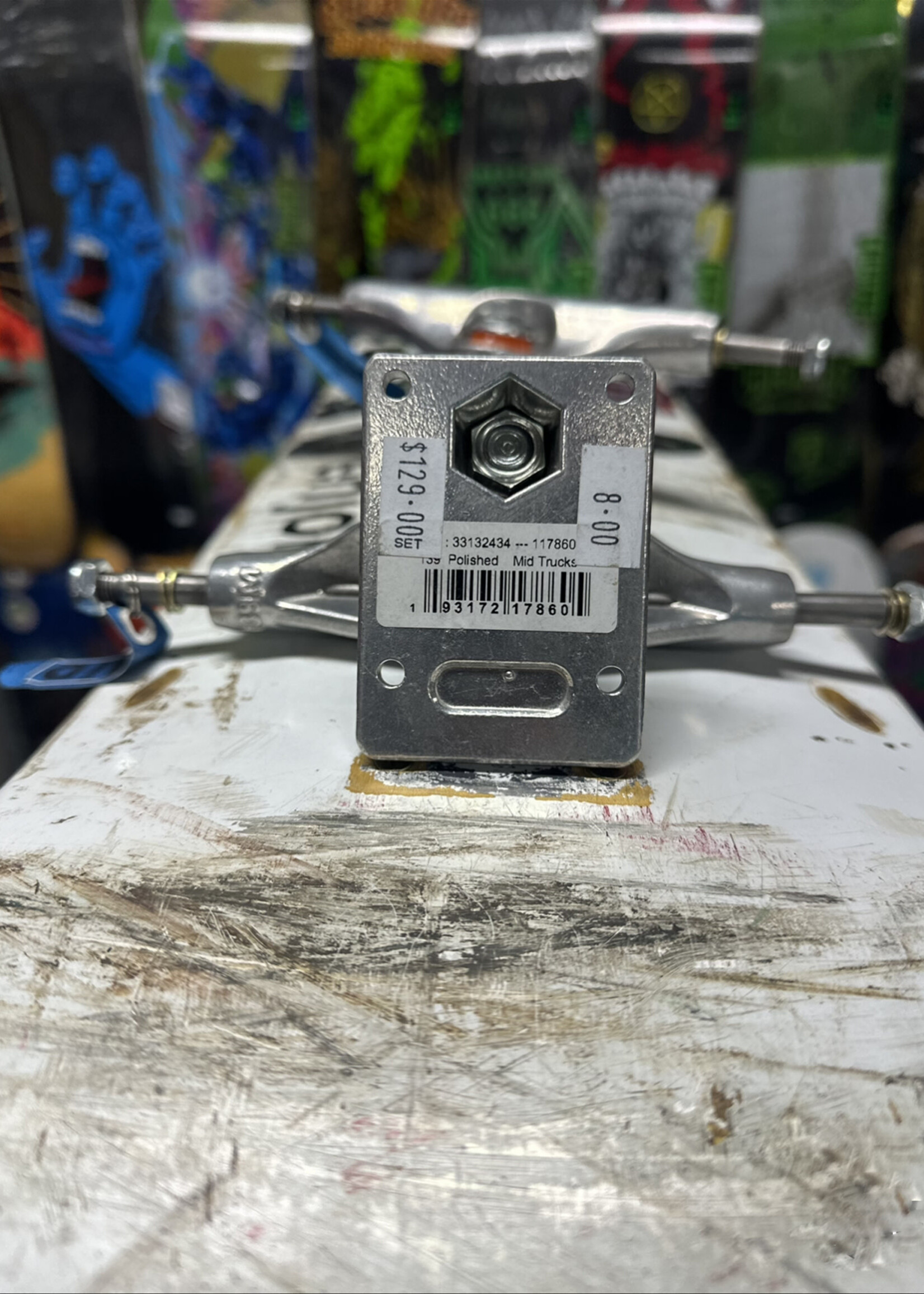 Independent Trucks INDEPENDENT - Stage 11 MID Inverted Kingpin Trucks Polished Pair