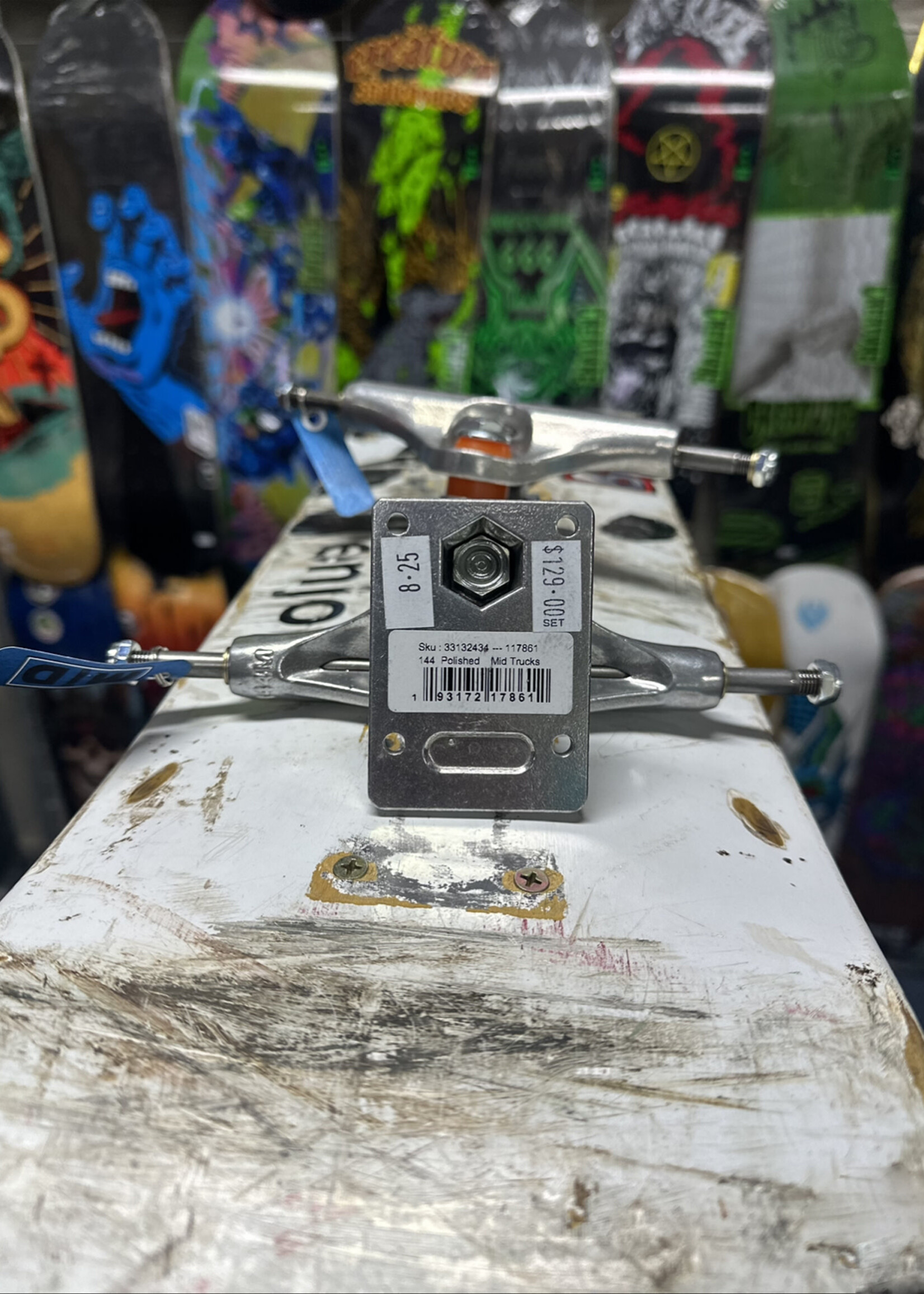 Independent Trucks INDEPENDENT - Stage 11 MID Inverted Kingpin Trucks Polished Pair