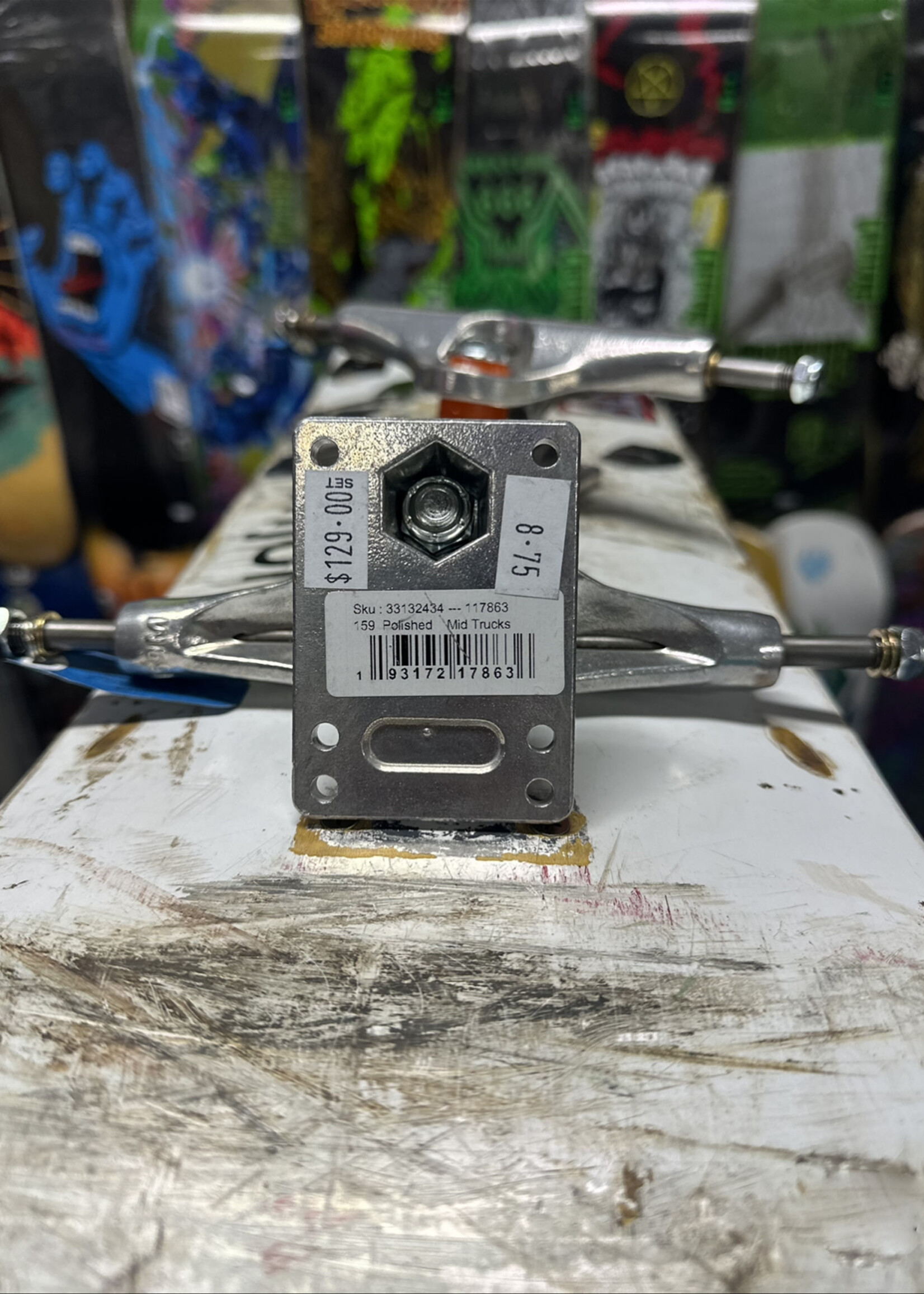 Independent Trucks INDEPENDENT - Stage 11 MID Inverted Kingpin Trucks Polished Pair