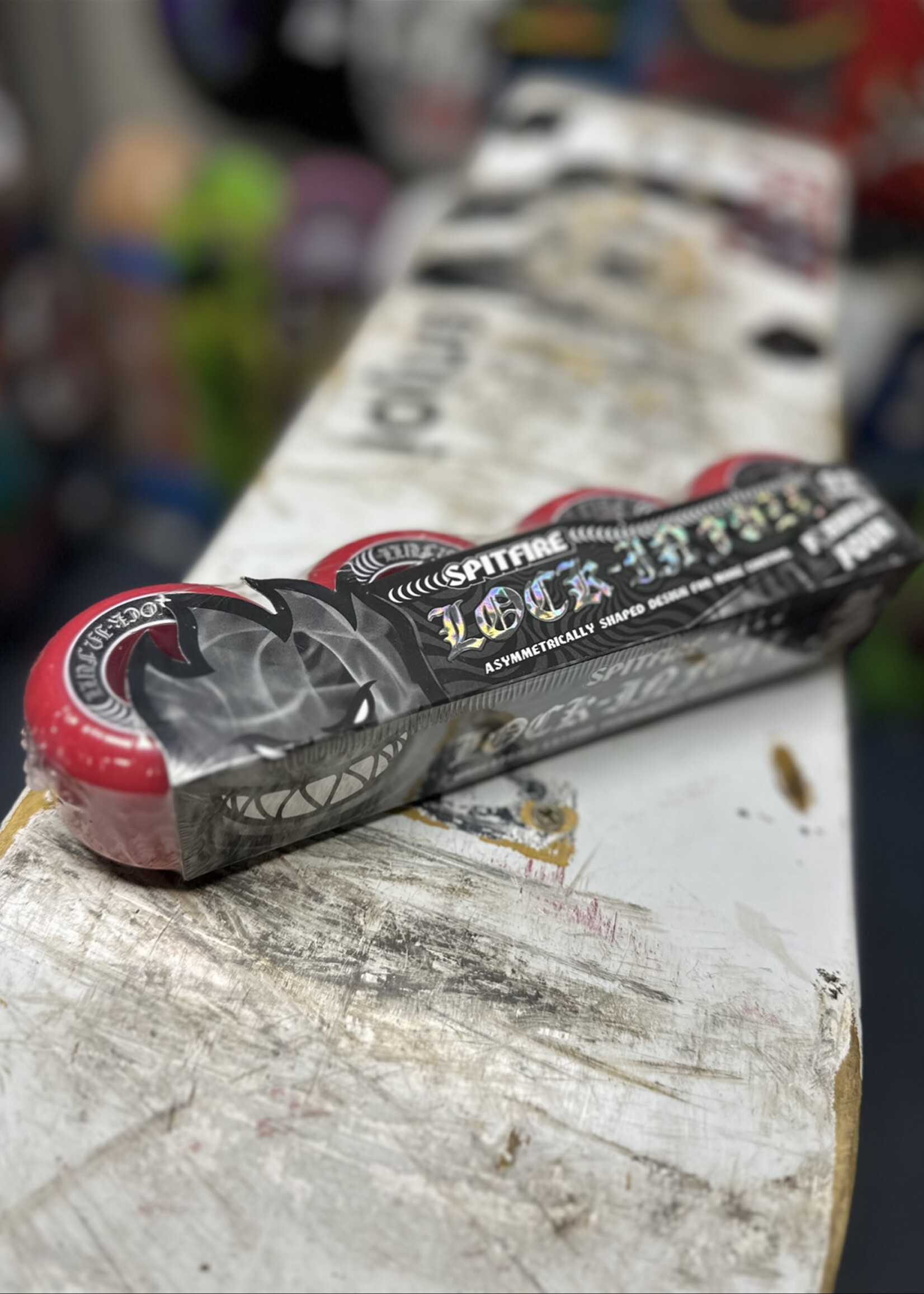 Spitfire Wheels SPITFIRE WHEELS - Formula Four Lock-In Full Red - 99a 55mm